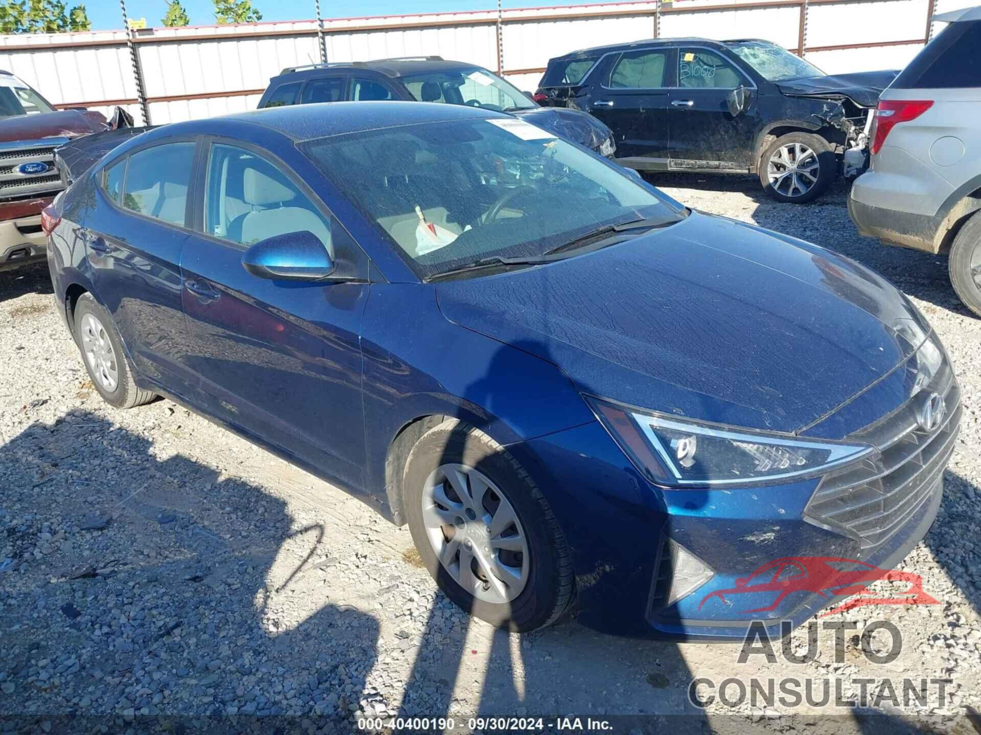 HYUNDAI ELANTRA 2019 - 5NPD74LF8KH498040