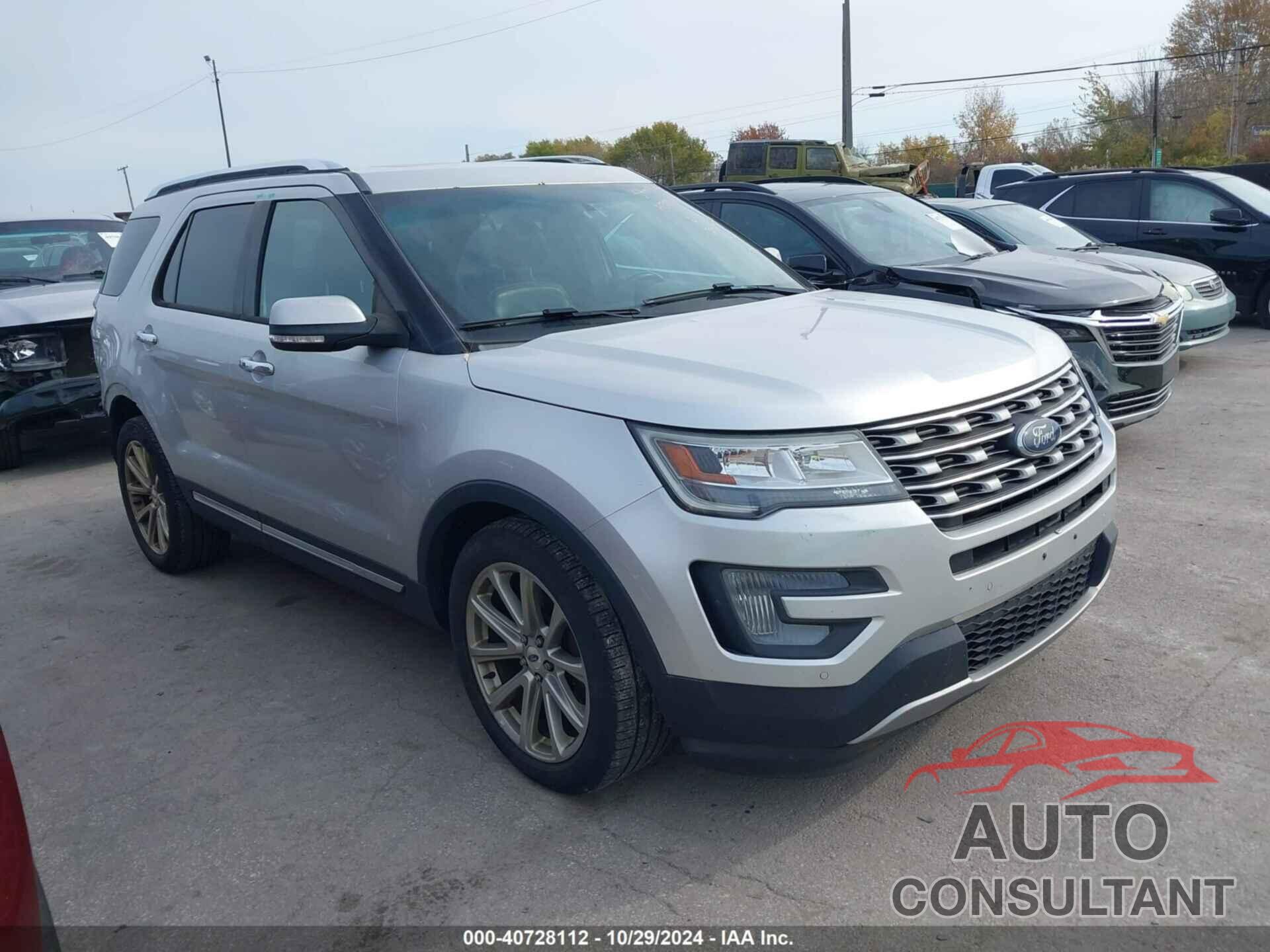 FORD EXPLORER 2017 - 1FM5K7F82HGA16981