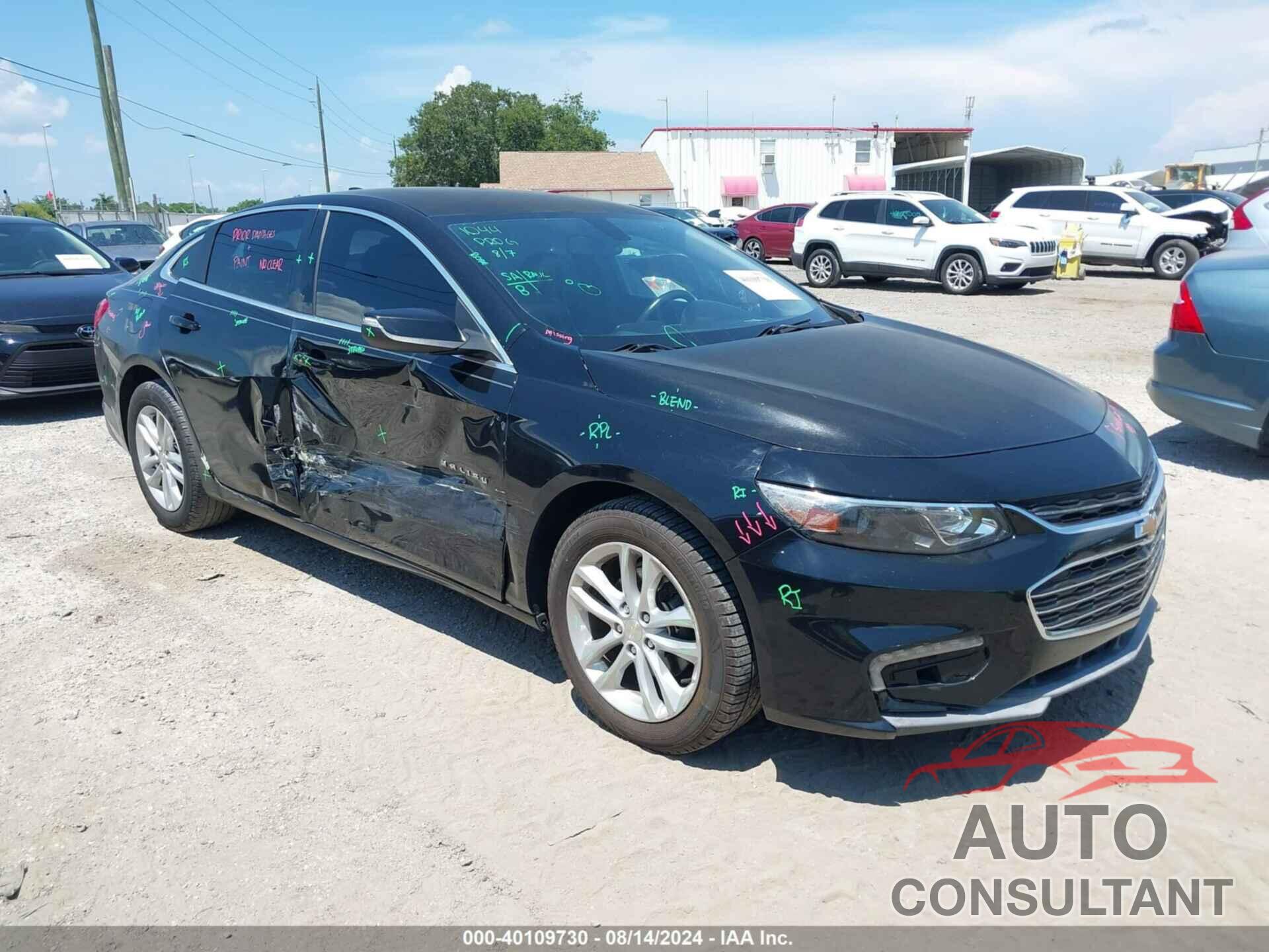 CHEVROLET MALIBU 2016 - 1G1ZE5ST7GF349881