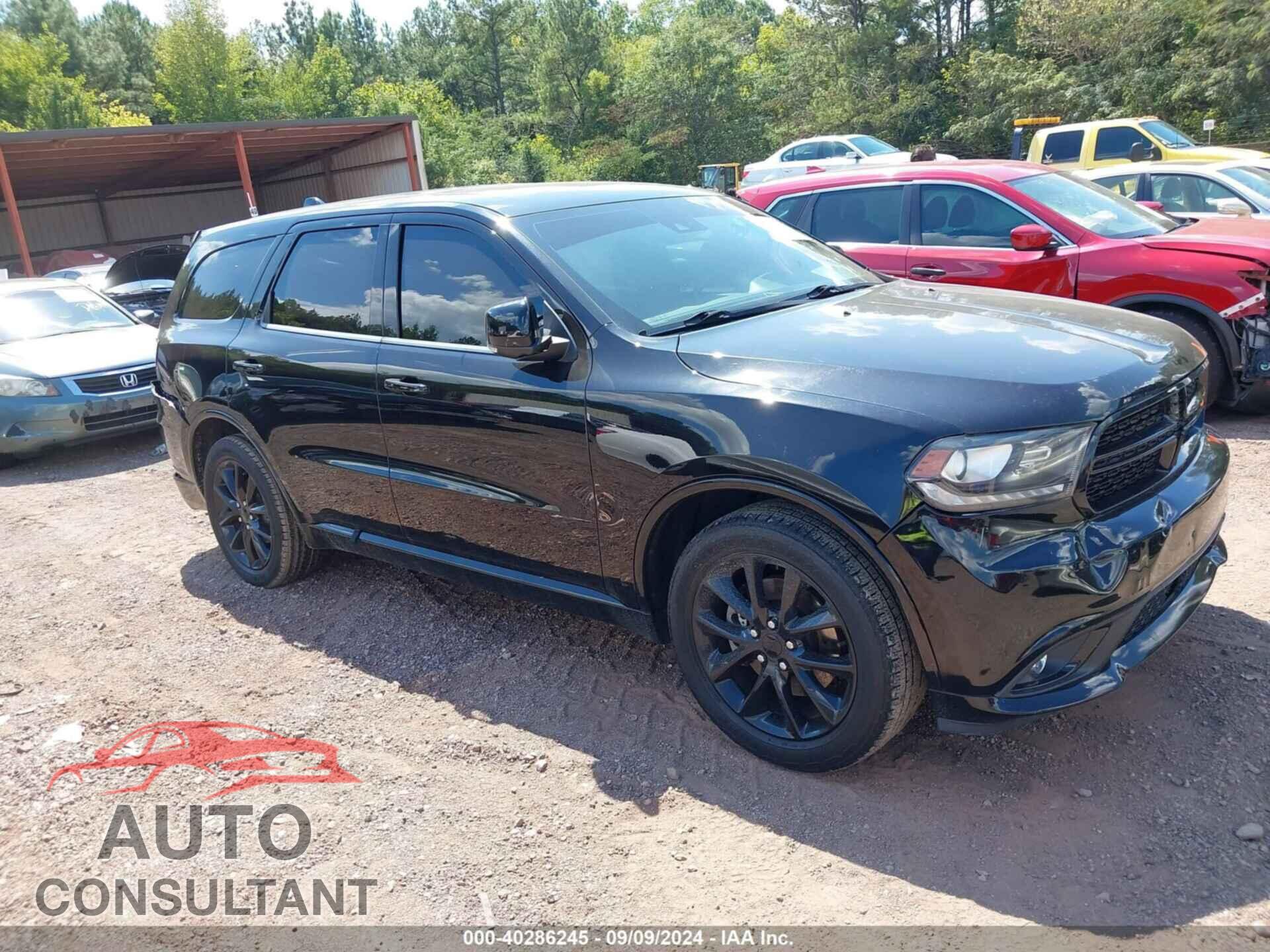 DODGE DURANGO 2017 - 1C4SDHCT2HC816834