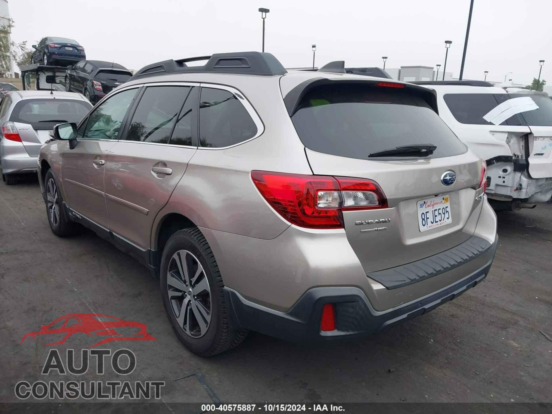 SUBARU OUTBACK 2018 - 4S4BSANC1J3366380