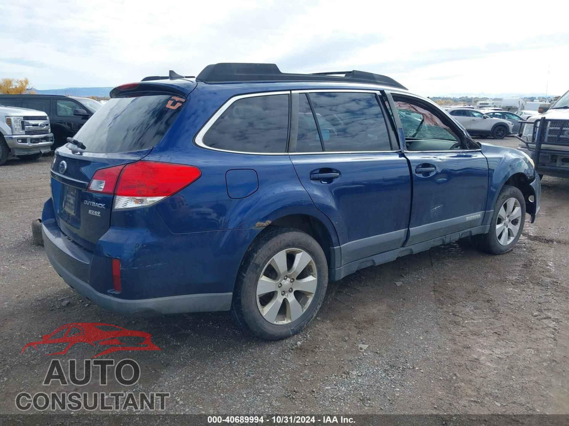 SUBARU OUTBACK 2011 - 4S4BRBLC3B3349800