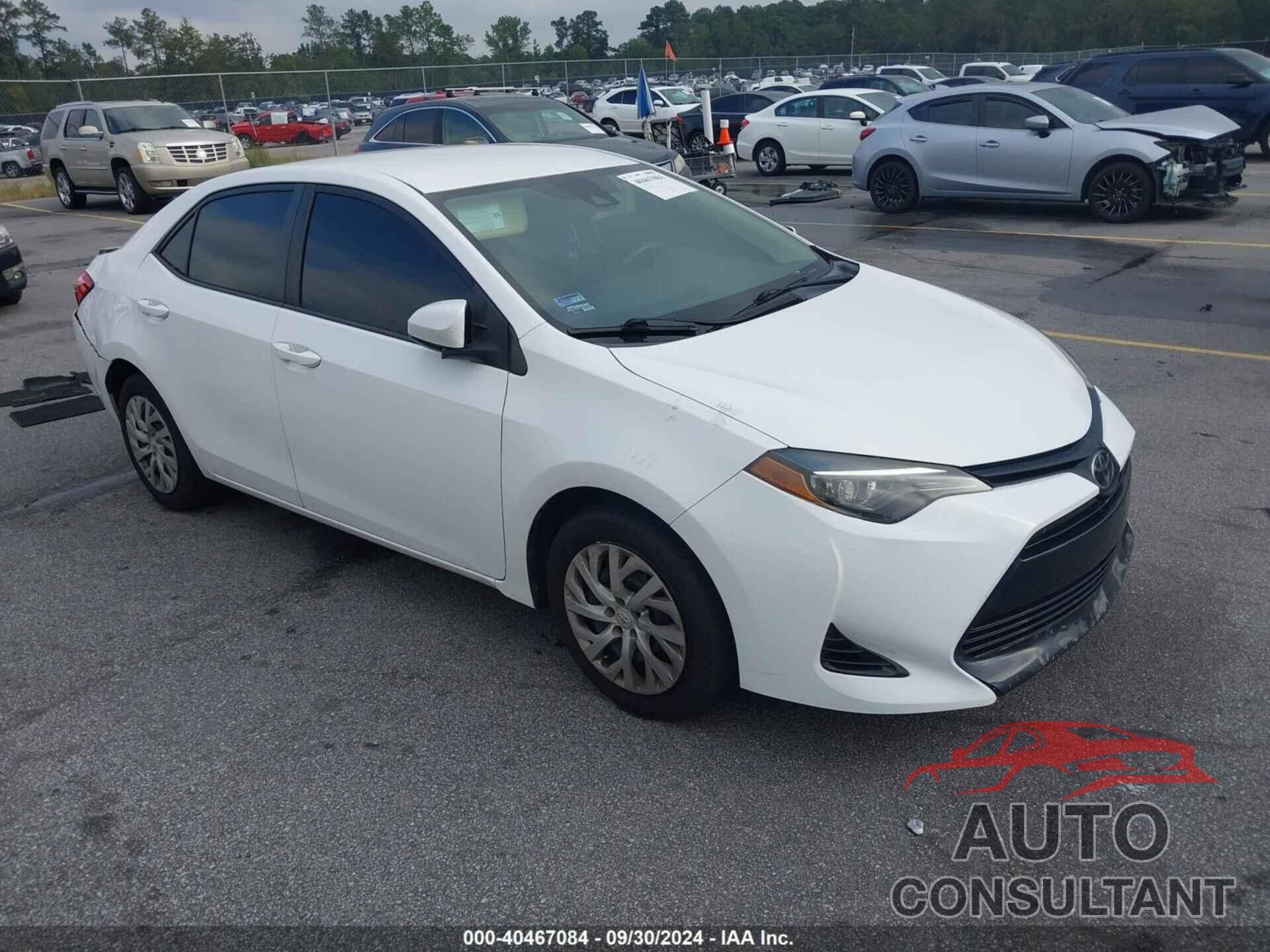 TOYOTA COROLLA 2018 - 2T1BURHE7JC065369