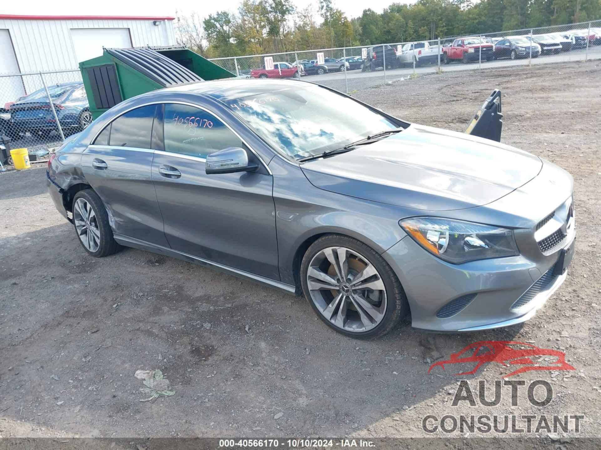 MERCEDES-BENZ CLA 250 2018 - WDDSJ4GB5JN650084