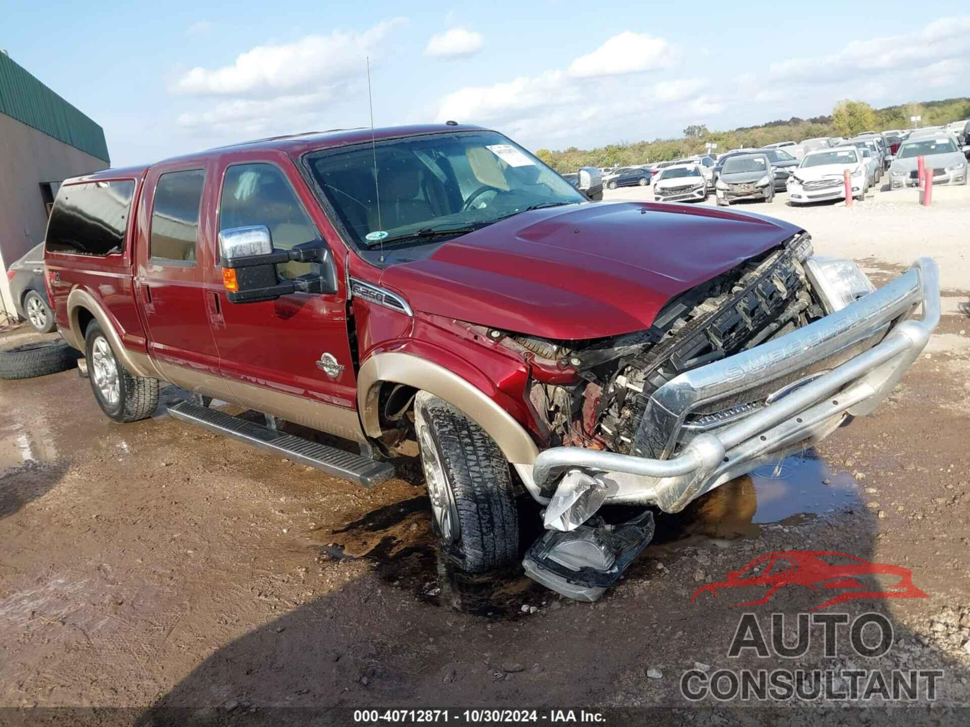 FORD F-250 2012 - 1FT7W2BT4CEA55400