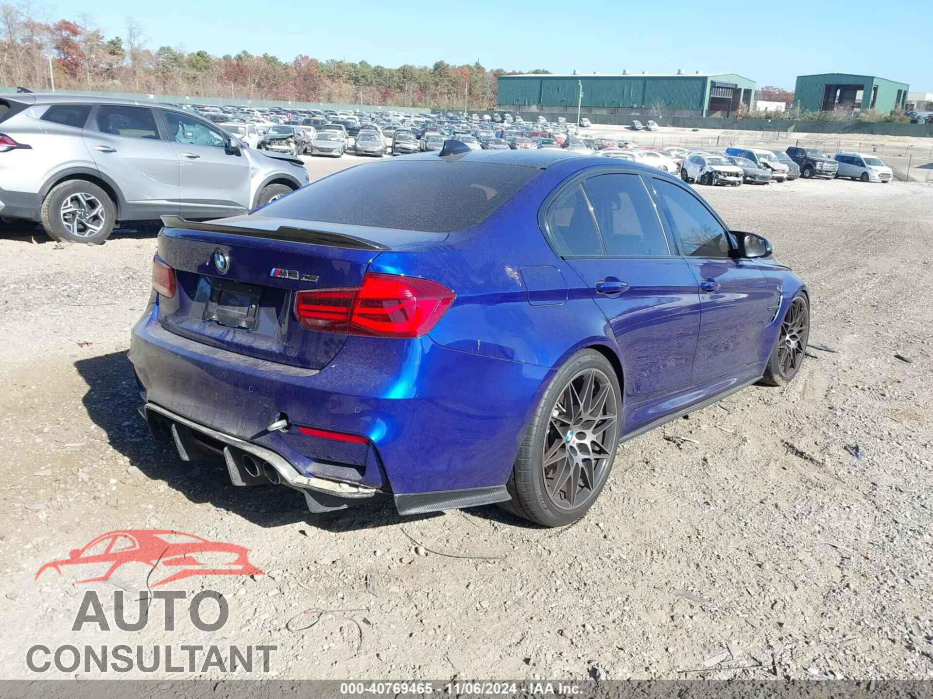 BMW M3 2018 - WBS8M9C51J5K99983