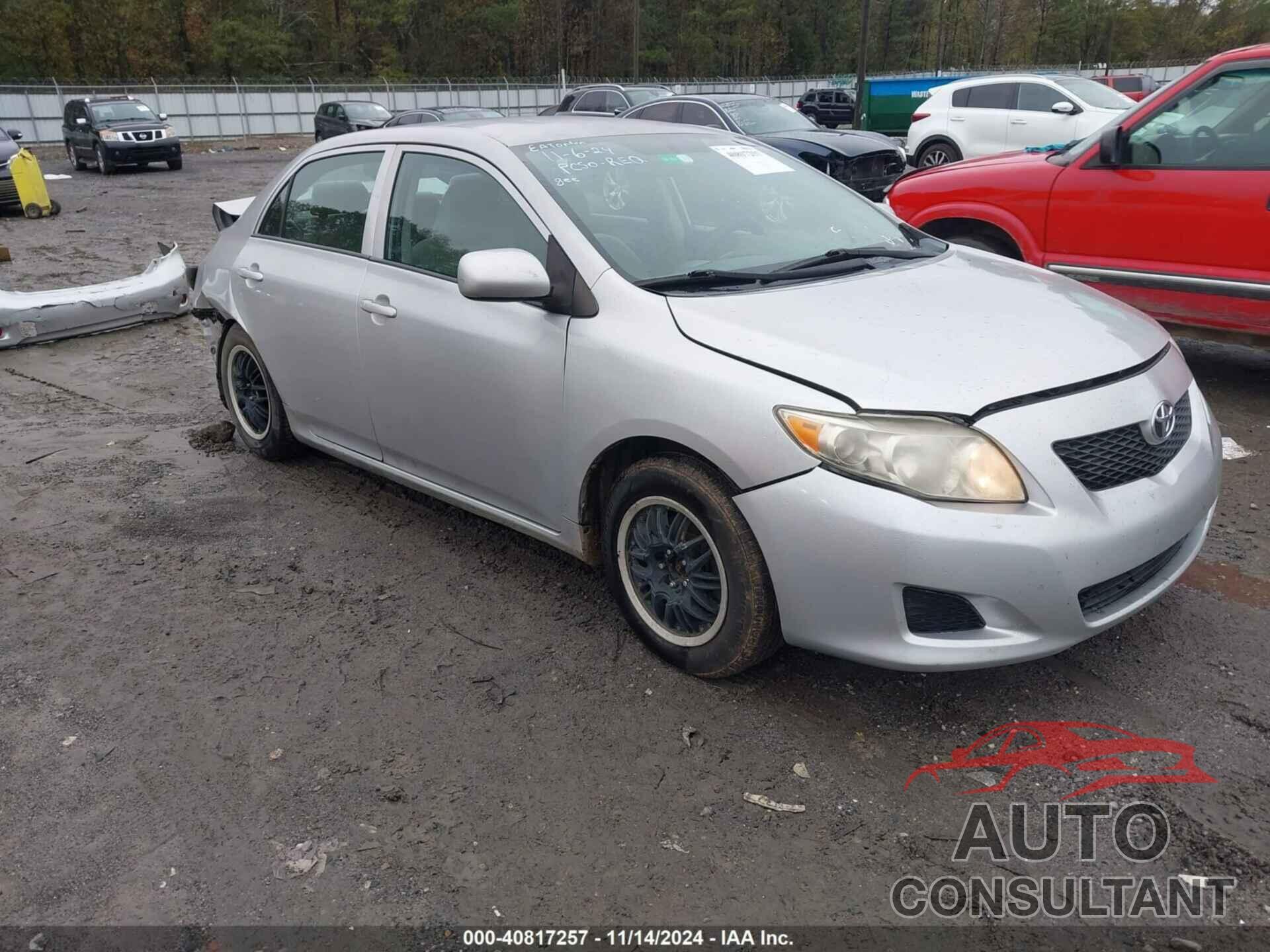 TOYOTA COROLLA 2010 - 2T1BU4EE8AC378034