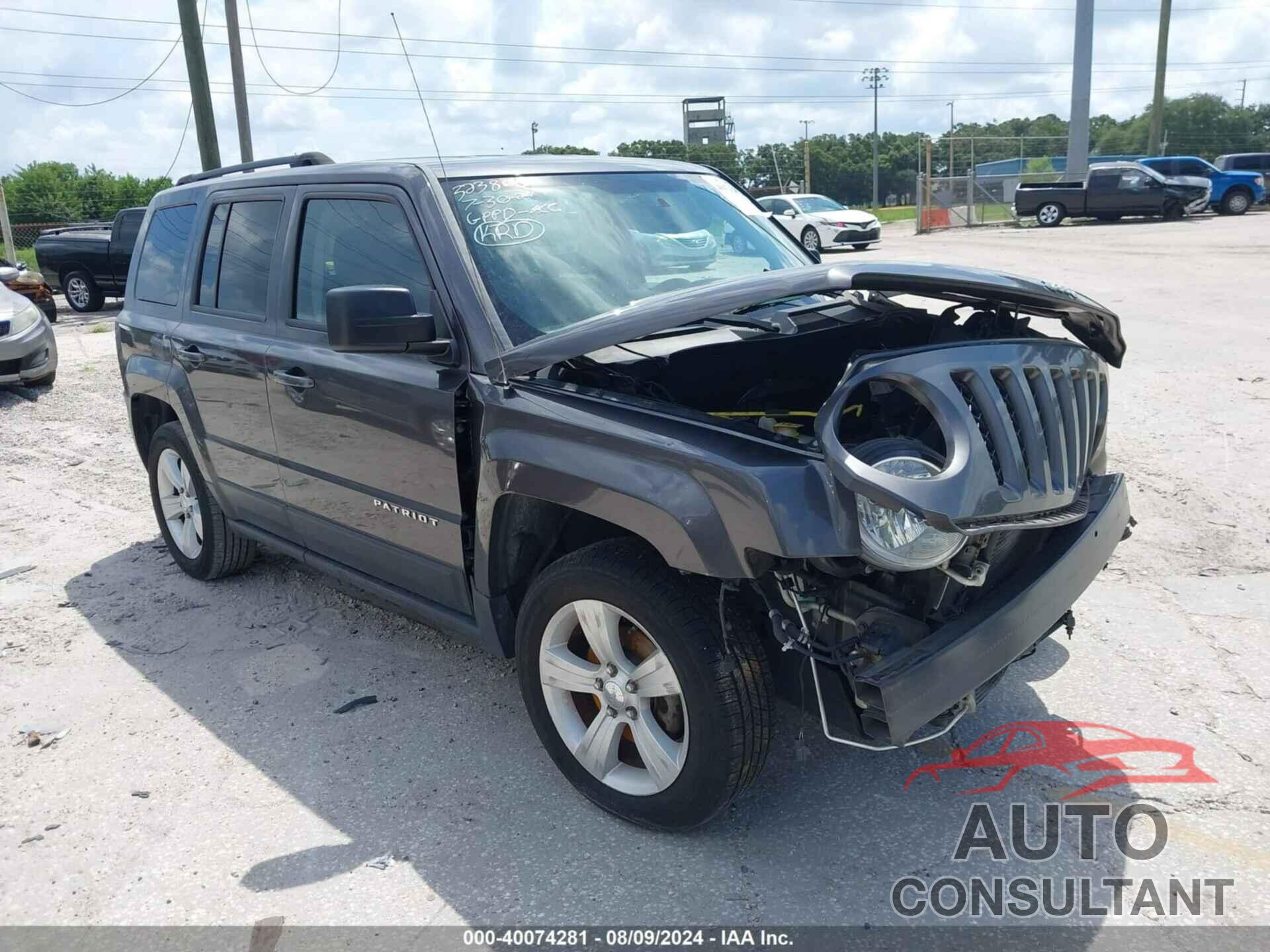 JEEP PATRIOT 2016 - 1C4NJPFA1GD633119