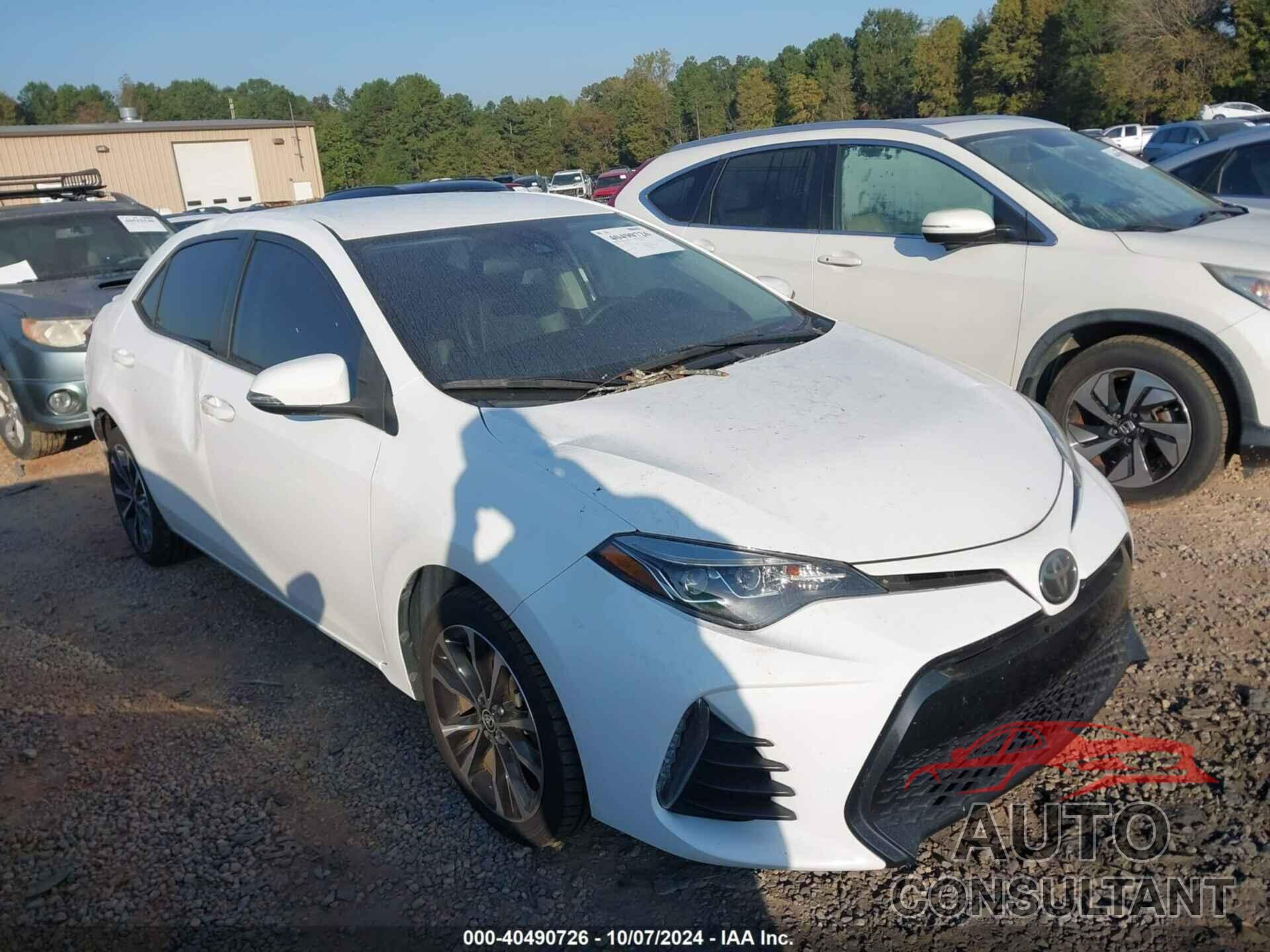 TOYOTA COROLLA 2019 - 5YFBURHE4KP925262