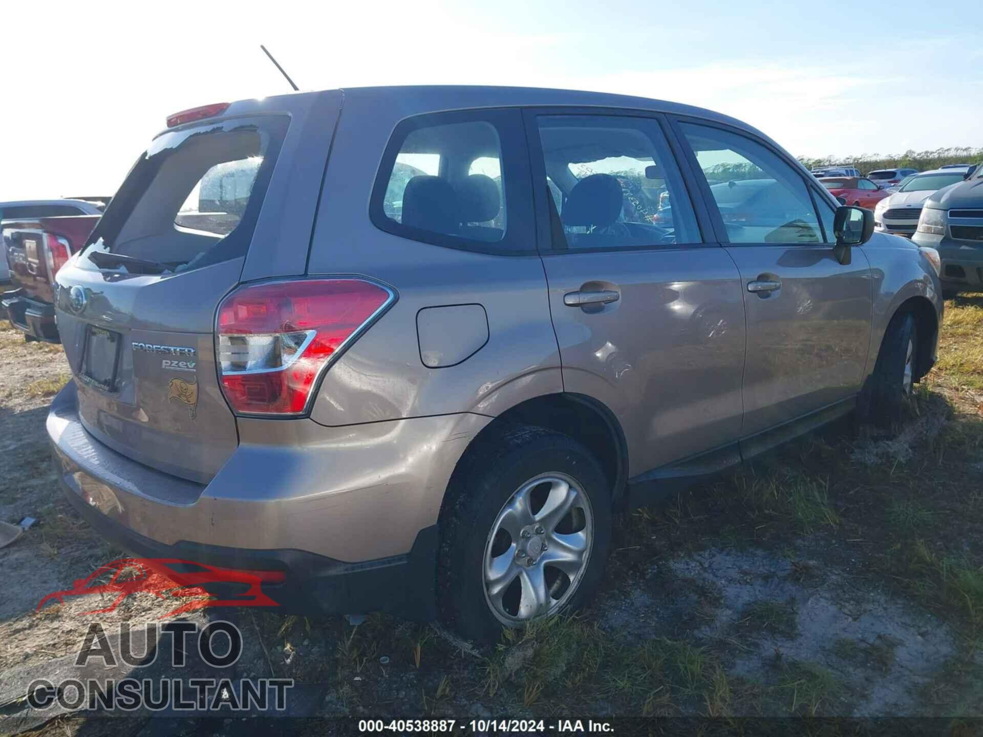 SUBARU FORESTER 2014 - JF2SJAAC8EH453636