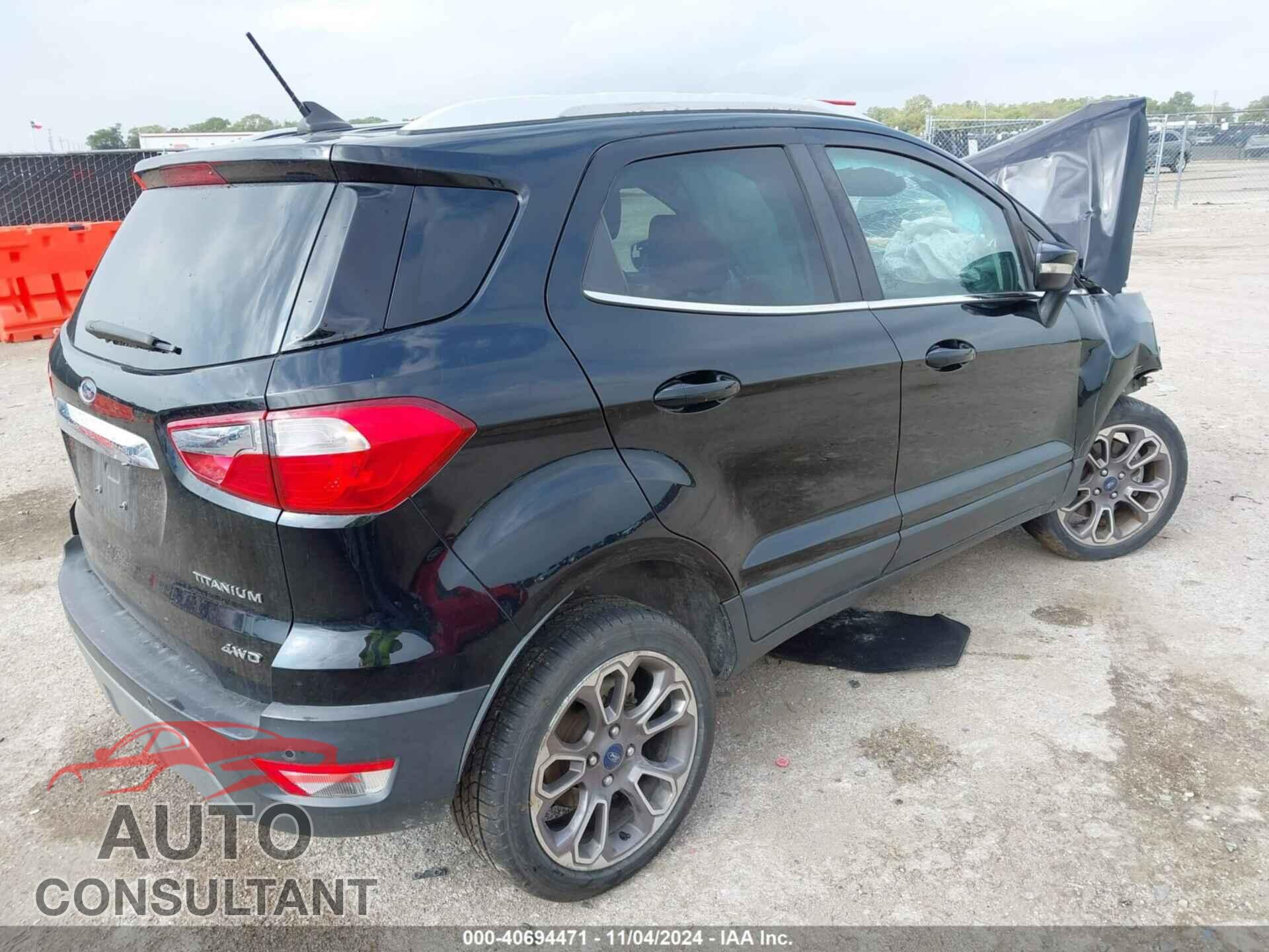 FORD ECOSPORT 2020 - MAJ6S3KL2LC349005