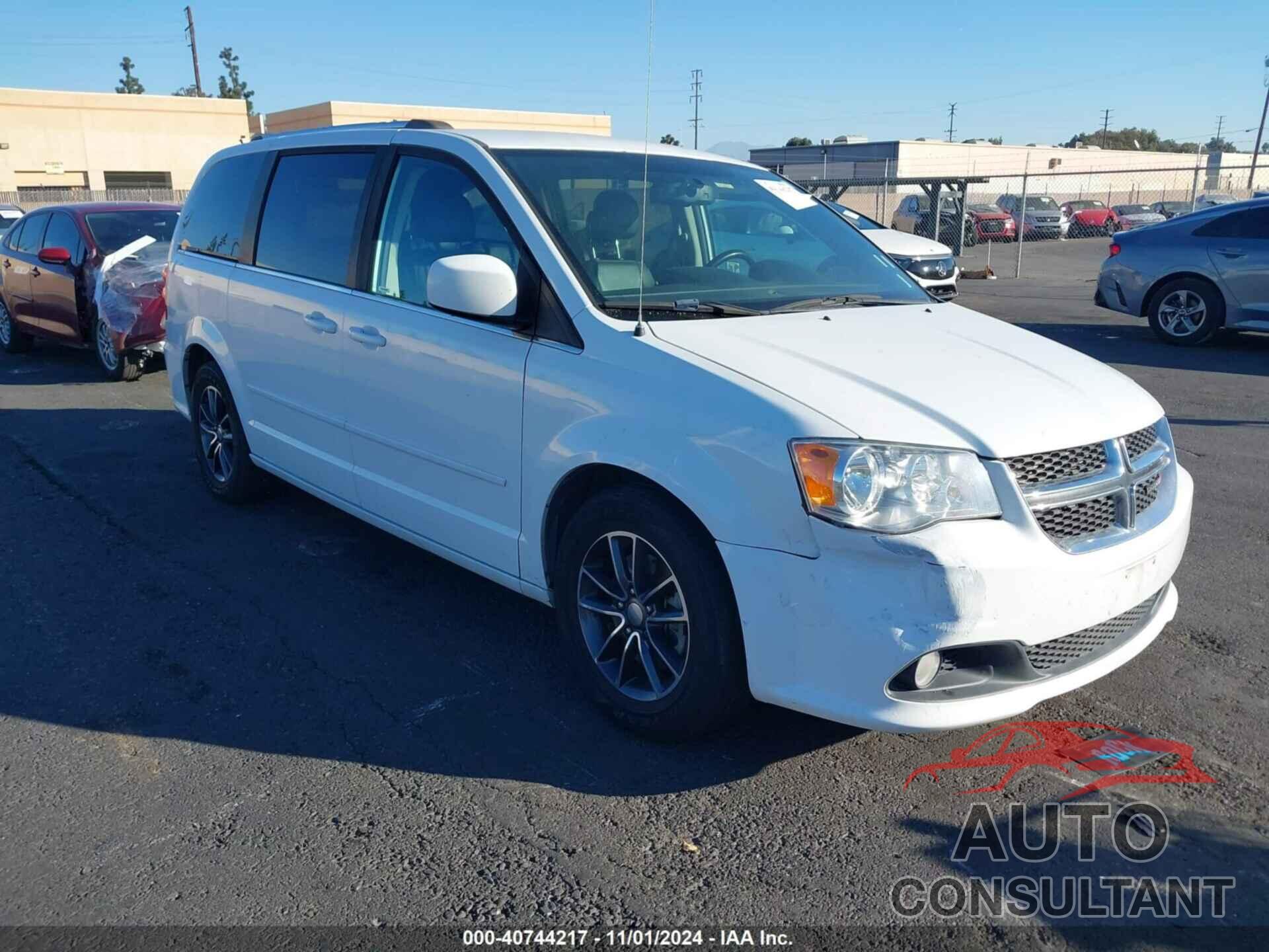 DODGE GRAND CARAVAN 2017 - 2C4RDGCG1HR573178