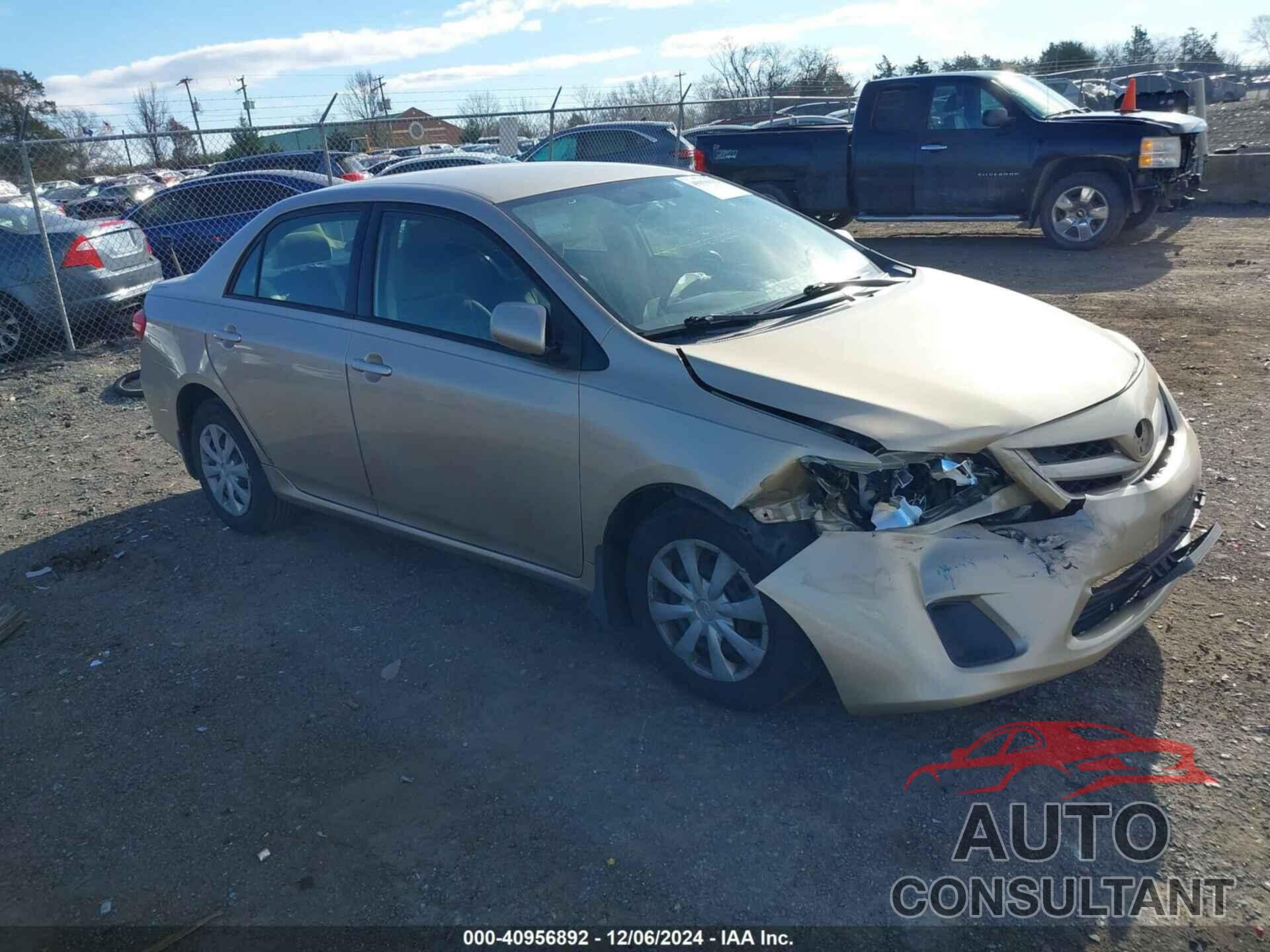 TOYOTA COROLLA 2011 - JTDBU4EE6B9149438