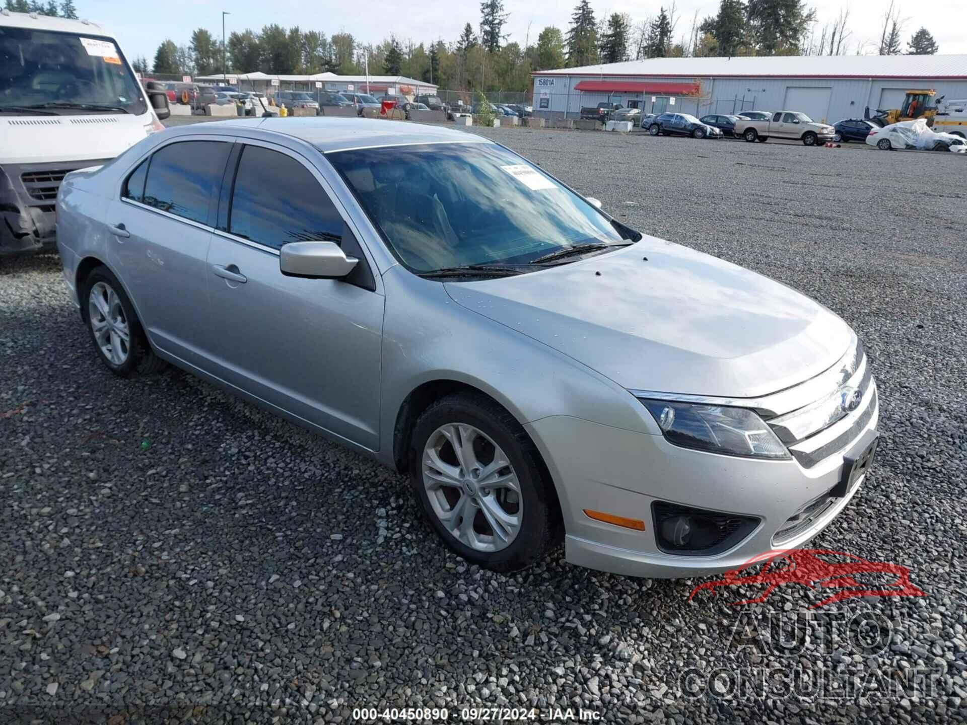 FORD FUSION 2012 - 3FAHP0HA7CR430209