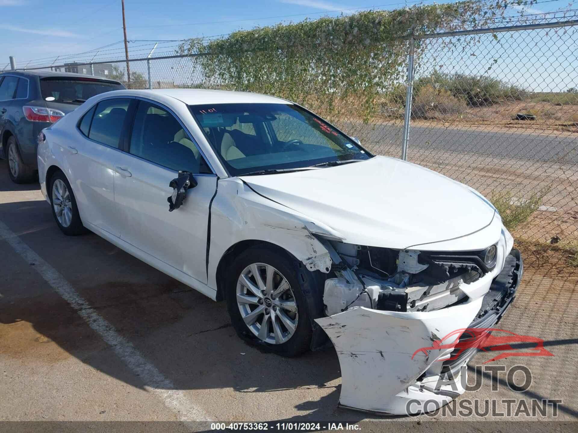 TOYOTA CAMRY 2018 - JTNB11HK2J3011143
