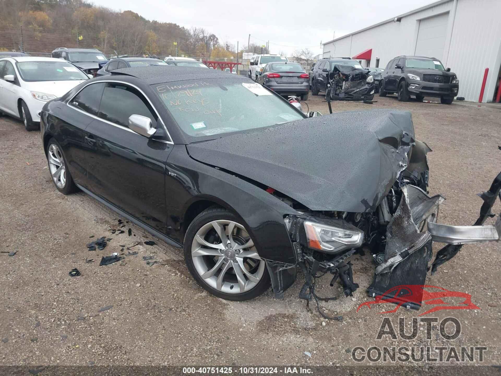 AUDI S5 2013 - WAUVGAFR6DA058821