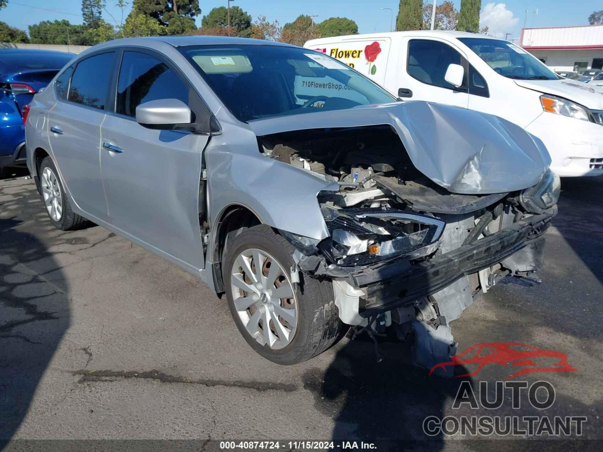 NISSAN SENTRA 2016 - 3N1AB7AP6GY223049