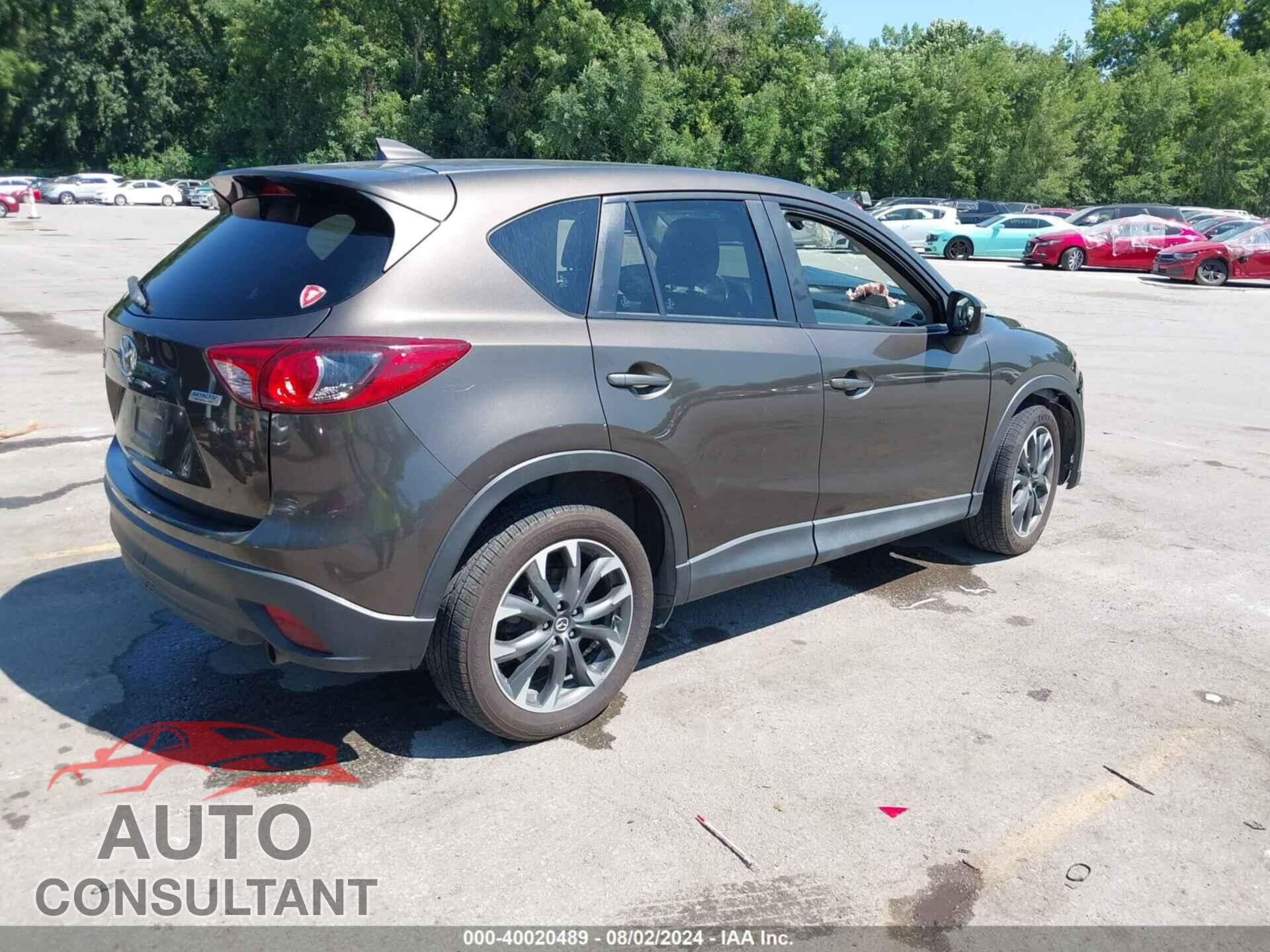 MAZDA CX5 2016 - JM3KL4DY2G0730141