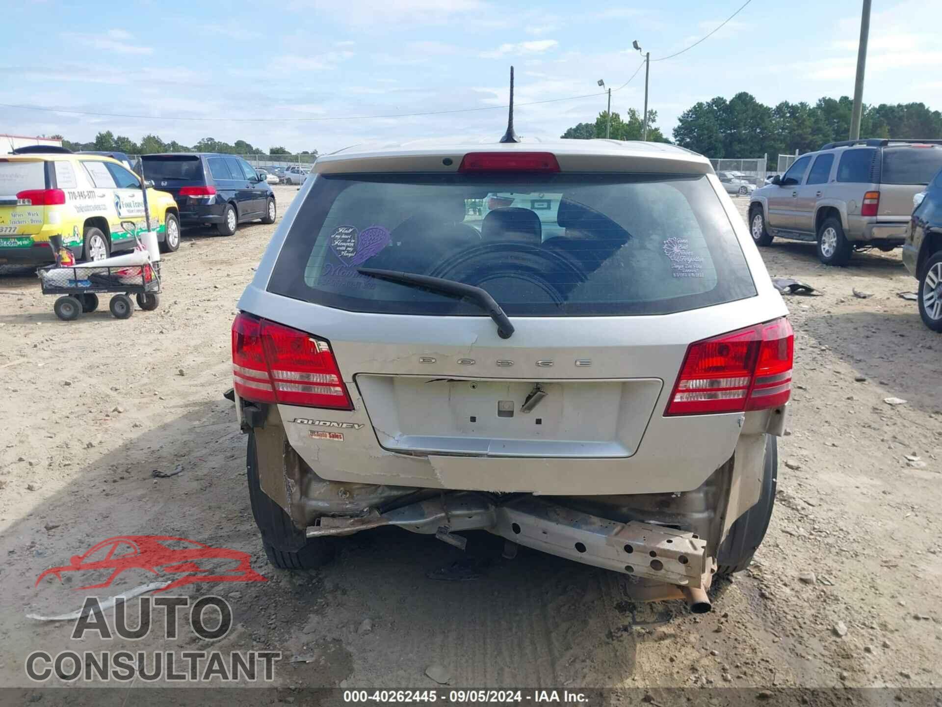 DODGE JOURNEY 2014 - 3C4PDCAB7ET268221
