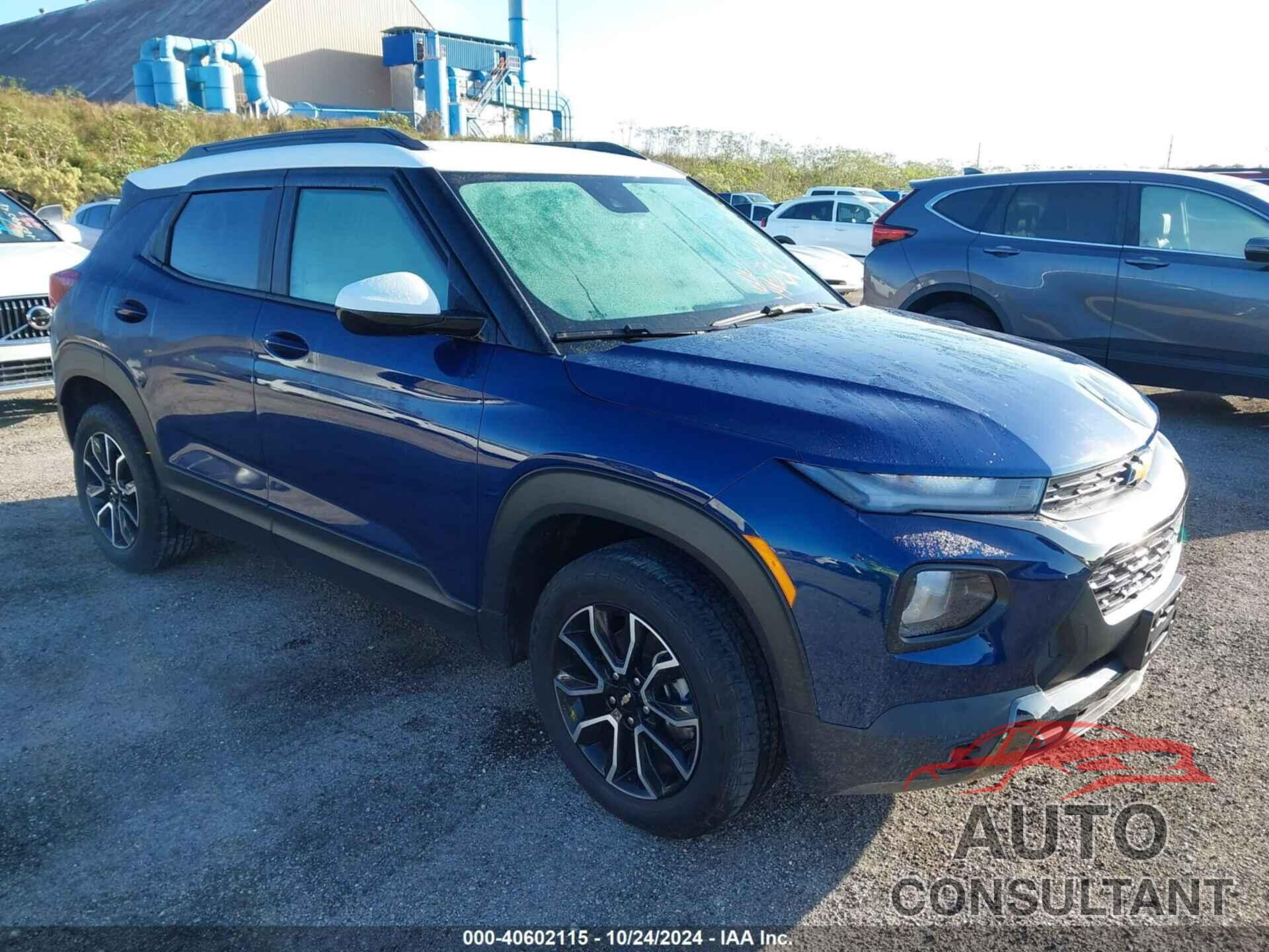 CHEVROLET TRAILBLAZER 2022 - KL79MSSL7NB018423