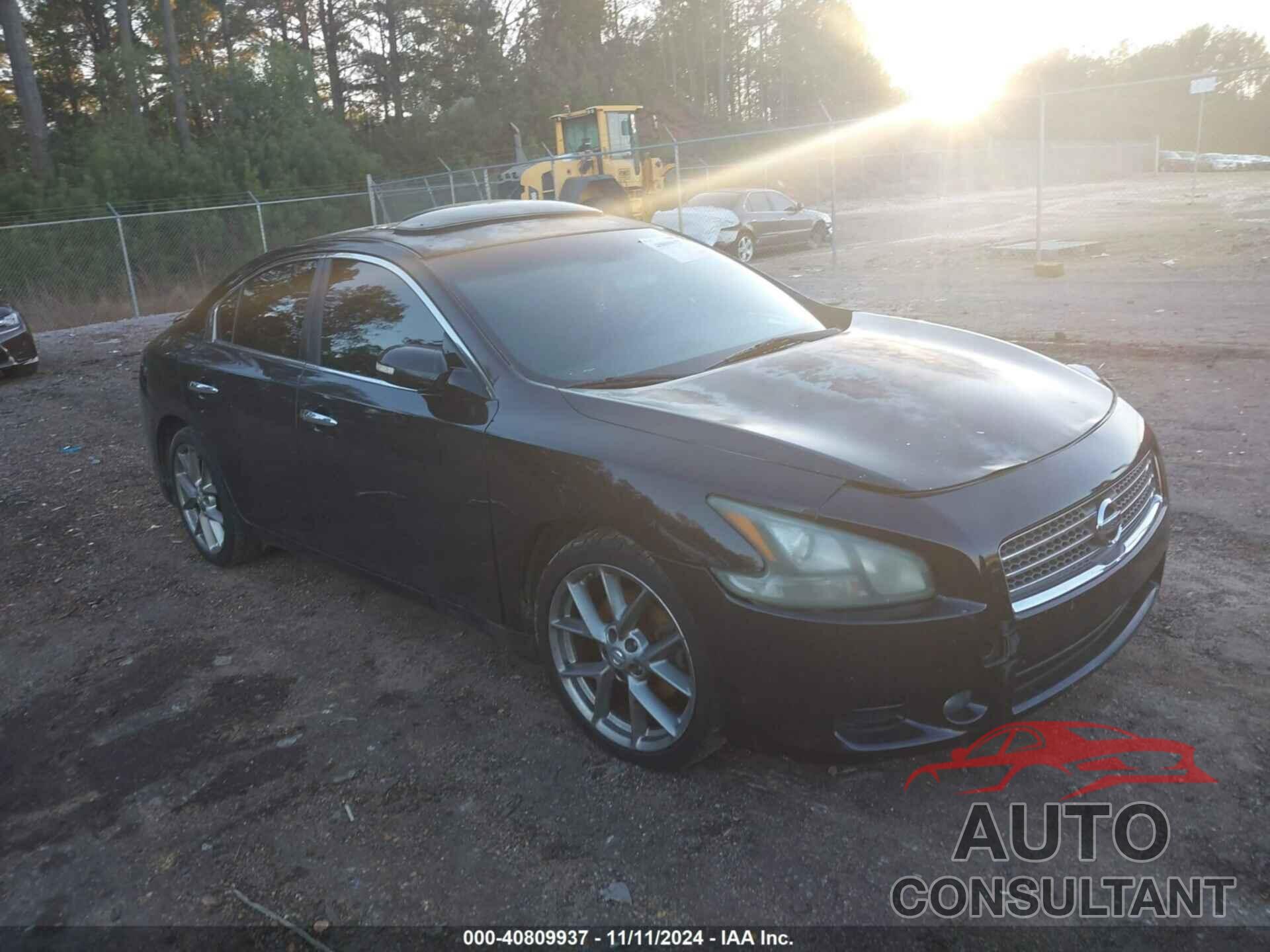 NISSAN MAXIMA 2011 - 1N4AA5AP9BC850792