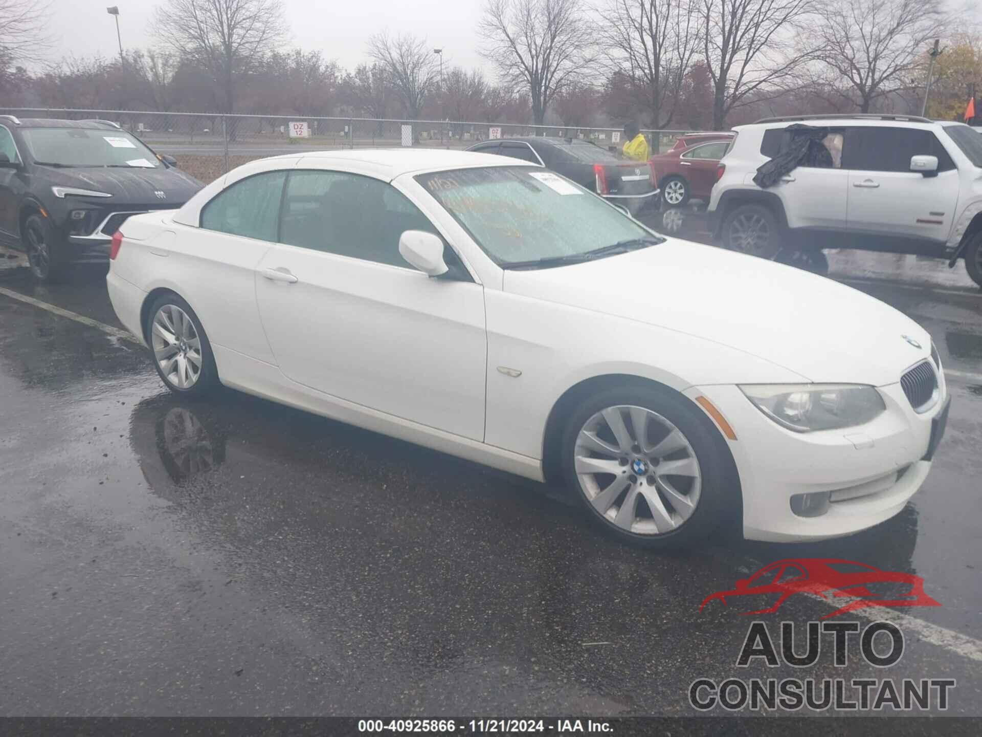 BMW 328I 2012 - WBADW7C5XCE729773