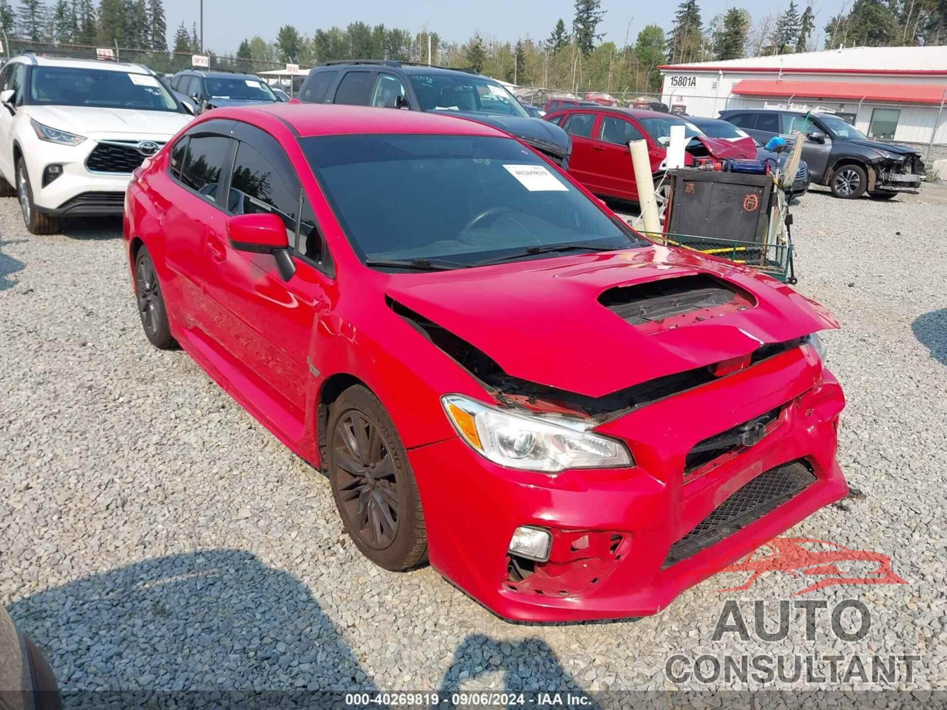 SUBARU WRX 2017 - JF1VA1B64H9828141