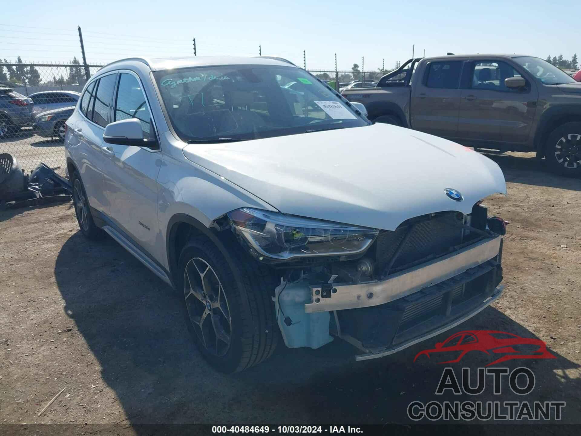 BMW X1 2017 - WBXHT3C35H5F68623