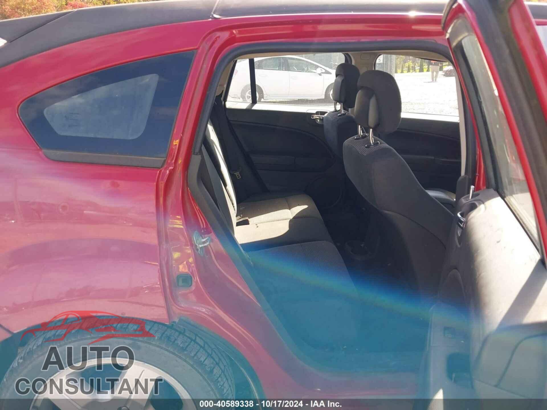 DODGE CALIBER 2012 - 1C3CDWBA3CD534279