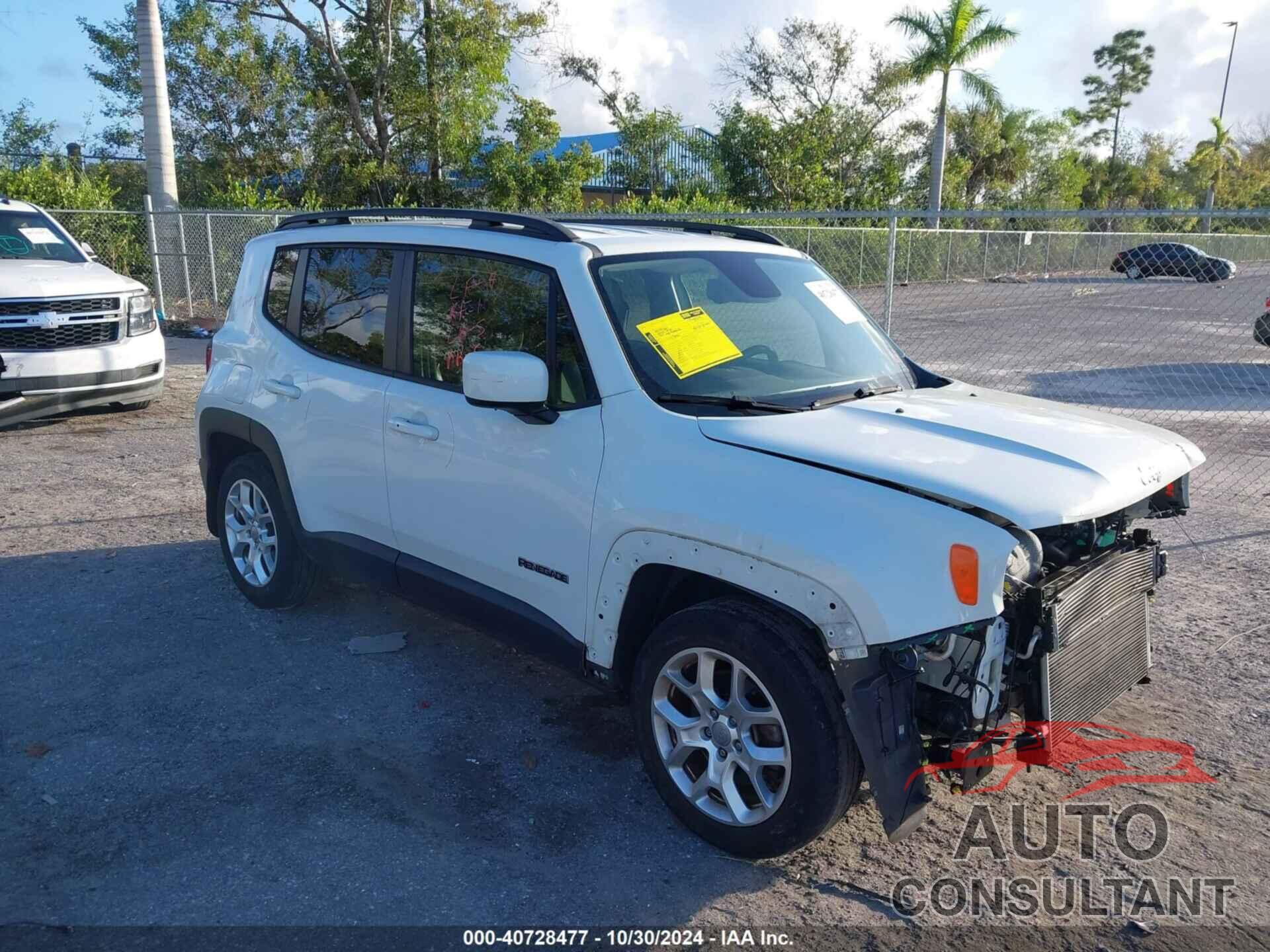 JEEP RENEGADE 2017 - ZACCJABB6HPG51217