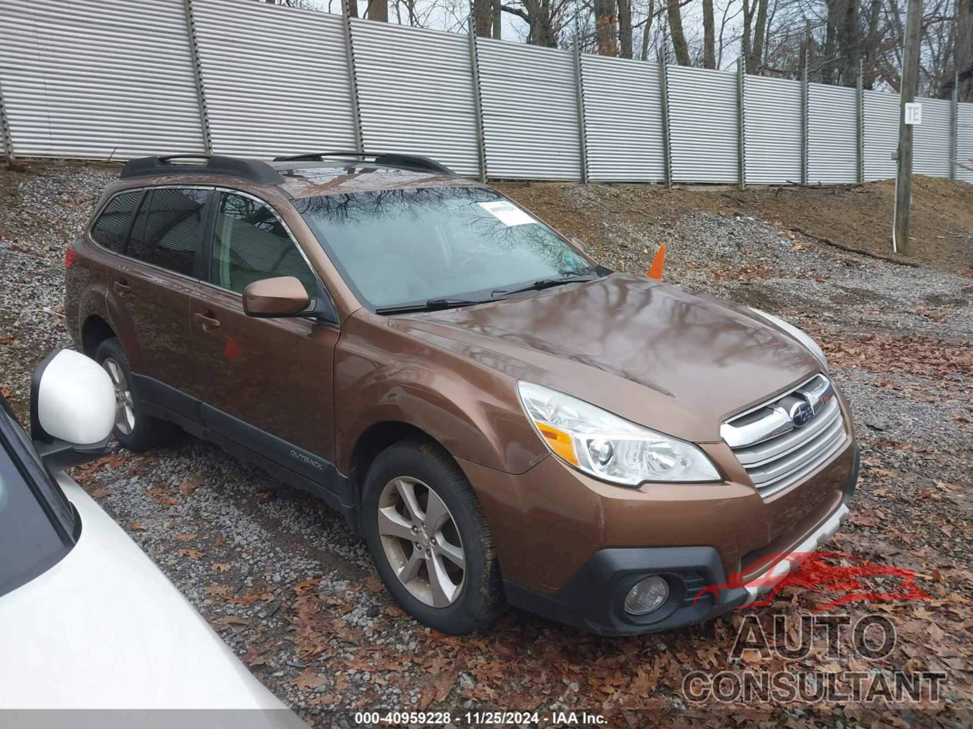 SUBARU OUTBACK 2013 - 4S4BRCPCXD3202490