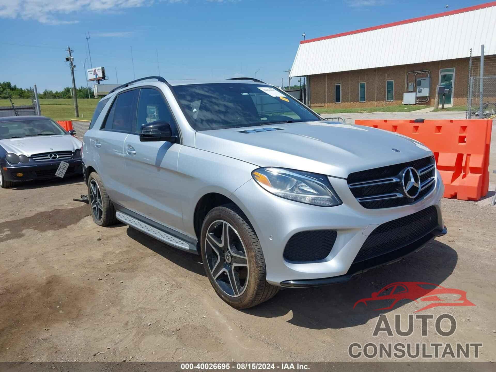 MERCEDES-BENZ GLE 400 2019 - 4JGDA5GB7KB210195