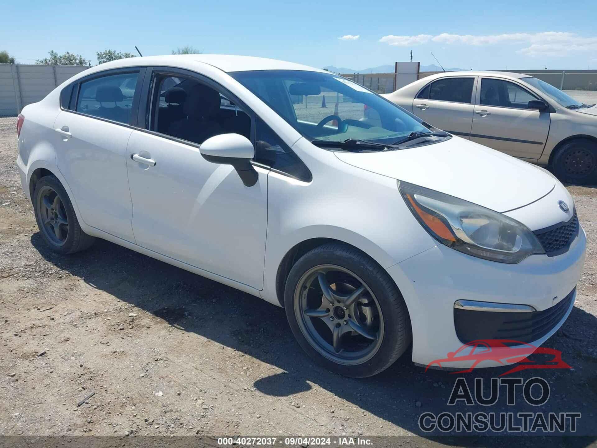 KIA RIO 2016 - KNADM4A35G6698812