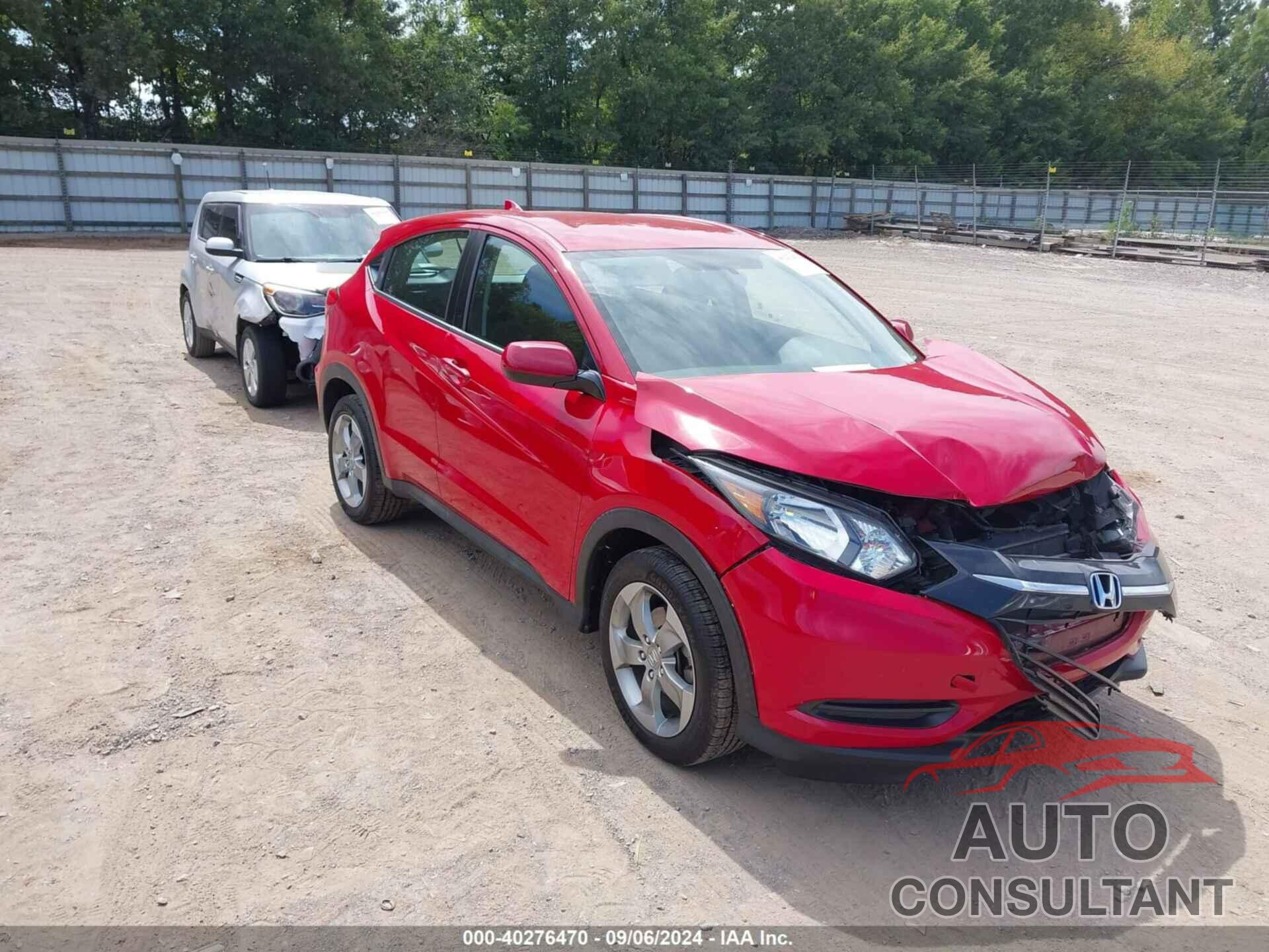 HONDA HR-V 2018 - 3CZRU6H35JG719880