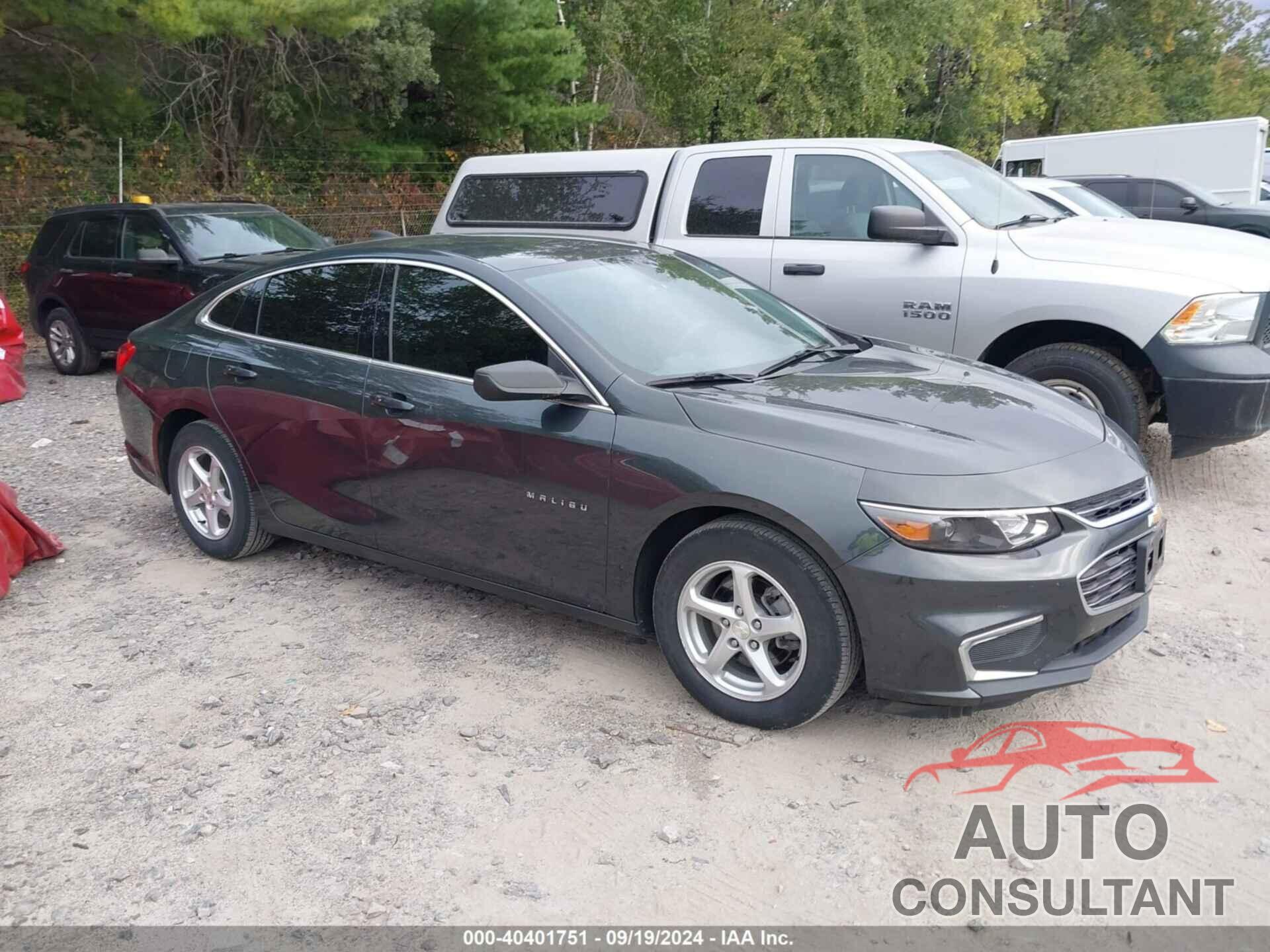 CHEVROLET MALIBU 2017 - 1G1ZC5ST7HF252011