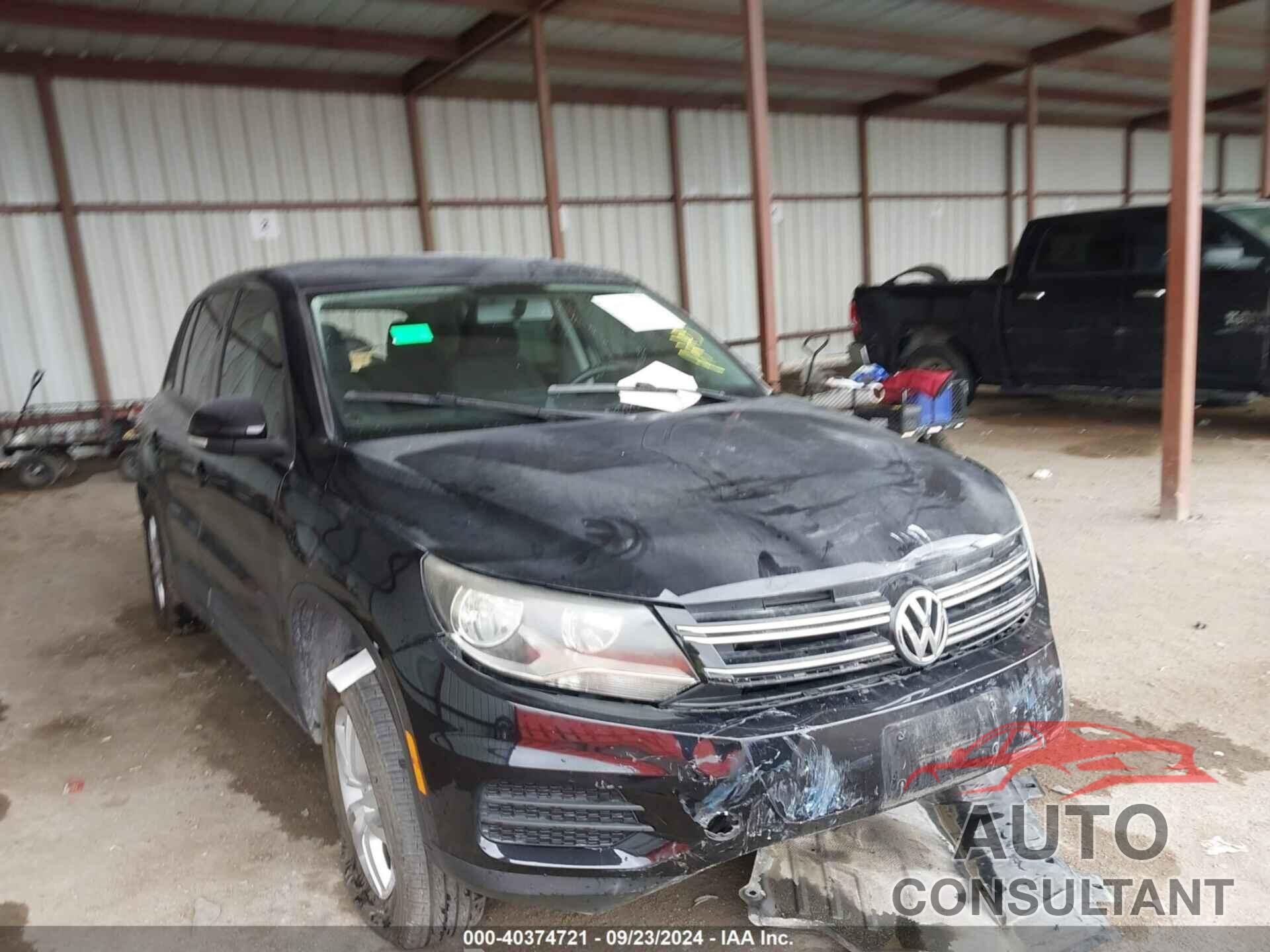 VOLKSWAGEN TIGUAN 2013 - WVGAV3AX9DW566384