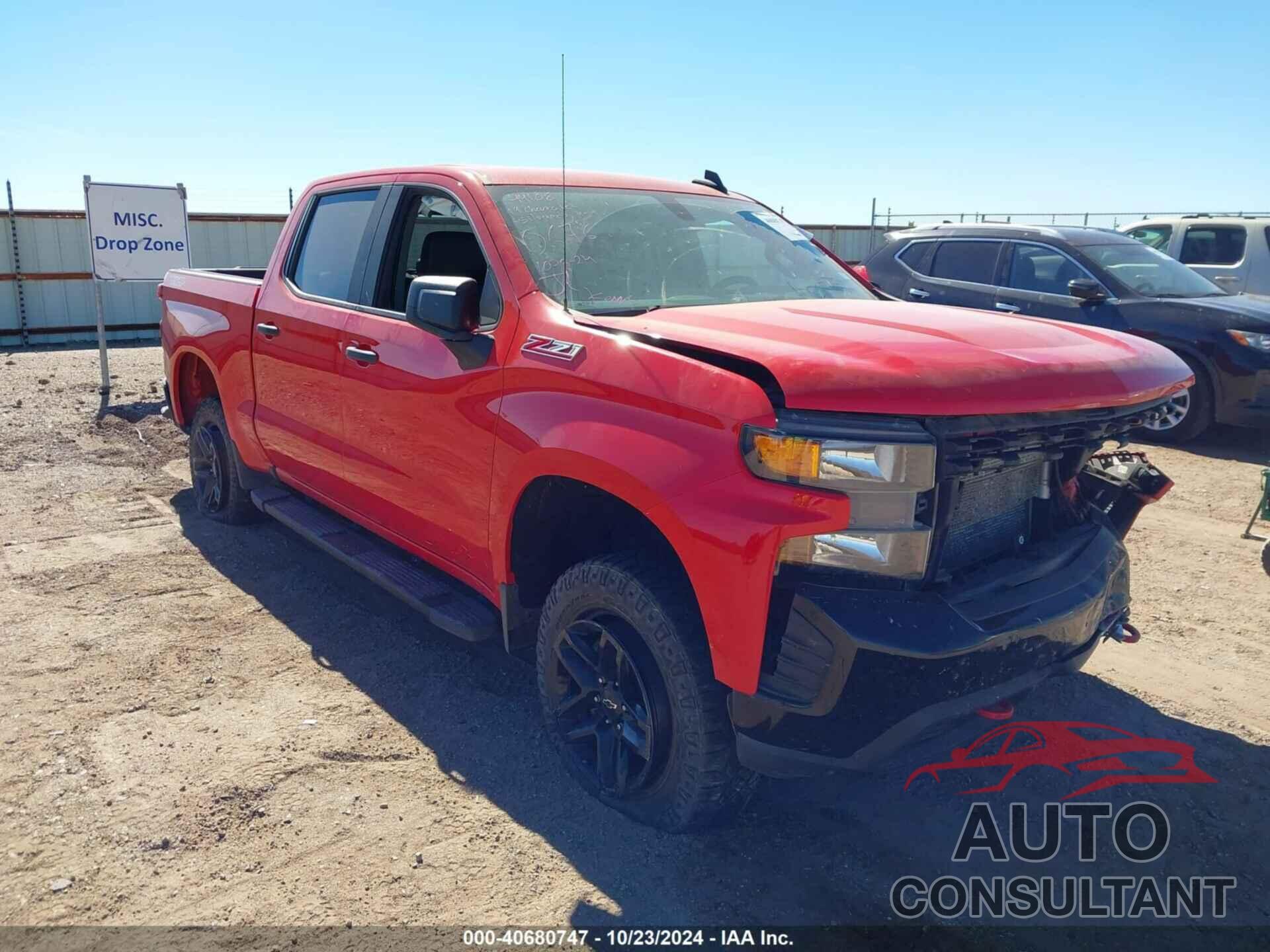 CHEVROLET SILVERADO 1500 2019 - 3GCPYCEF4KG160676