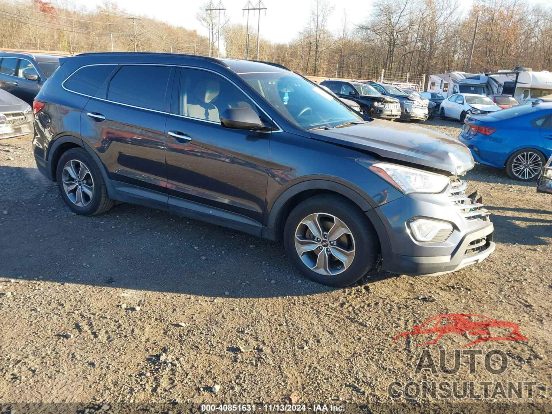 HYUNDAI SANTA FE 2016 - KM8SMDHF0GU133191