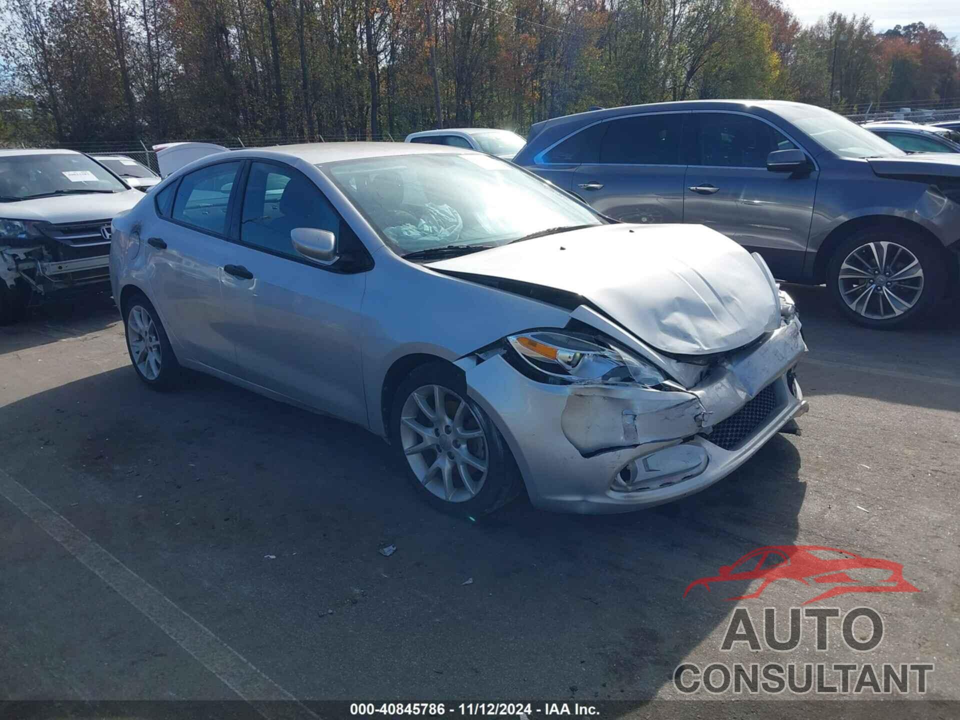 DODGE DART 2013 - 1C3CDFAA5DD175200