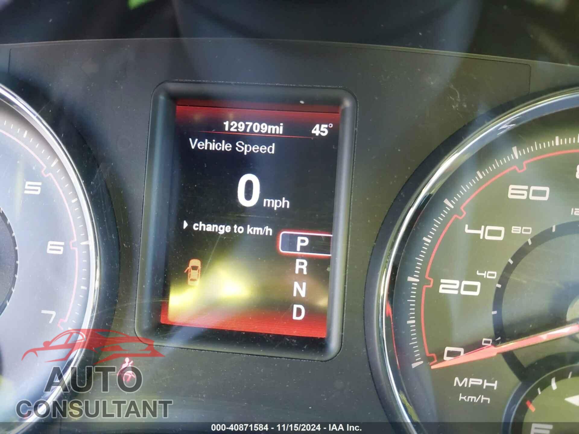 DODGE CHARGER 2012 - 2C3CDXAT5CH168708