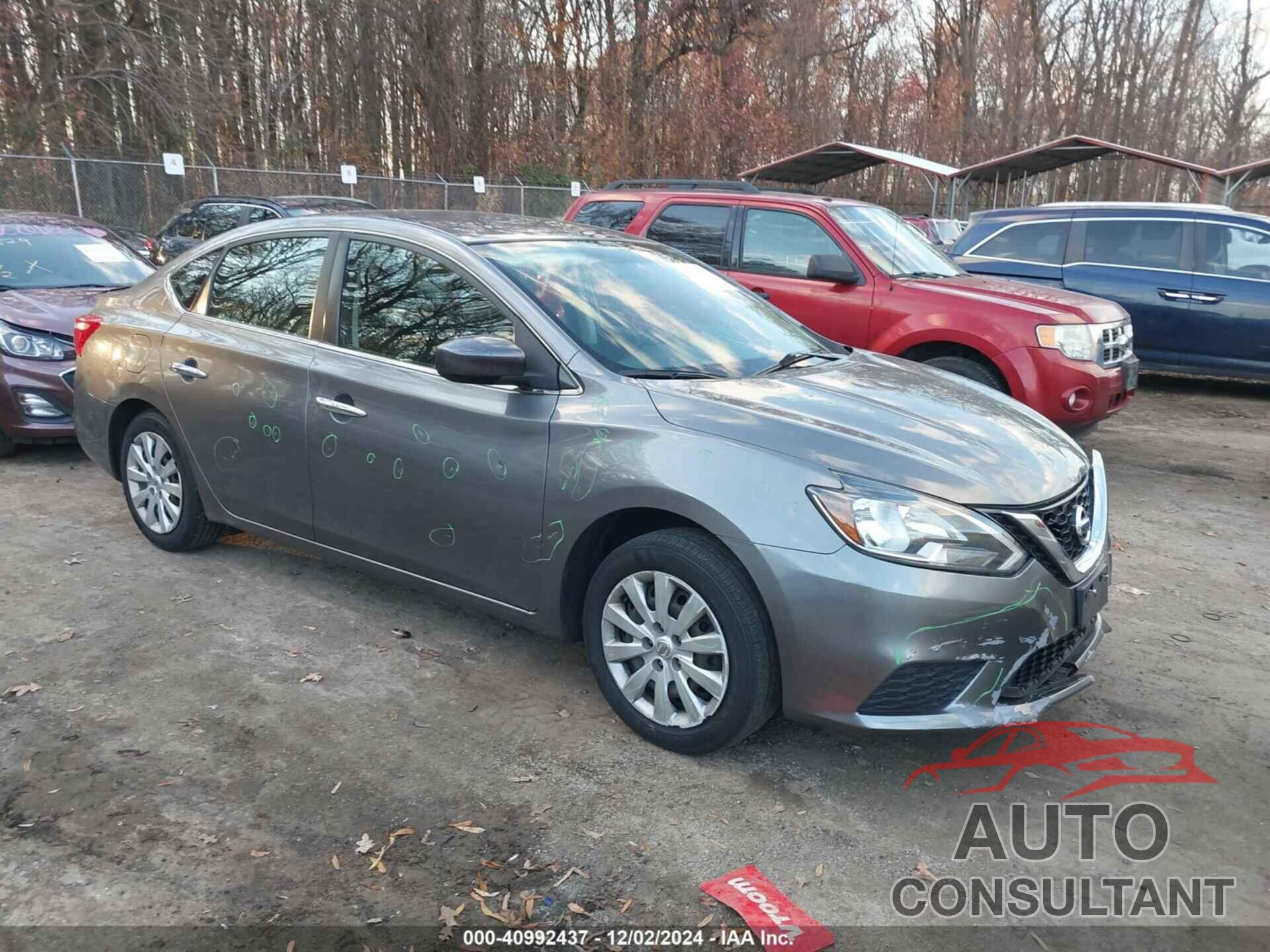 NISSAN SENTRA 2019 - 3N1AB7AP7KY353883