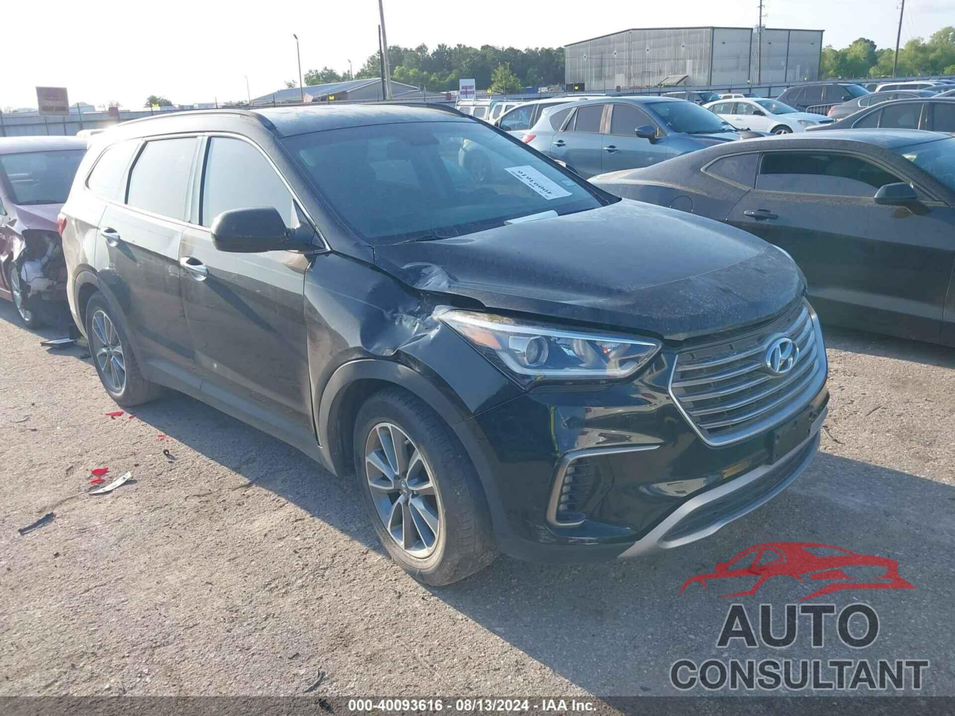 HYUNDAI SANTA FE 2017 - KM8SM4HF3HU235005