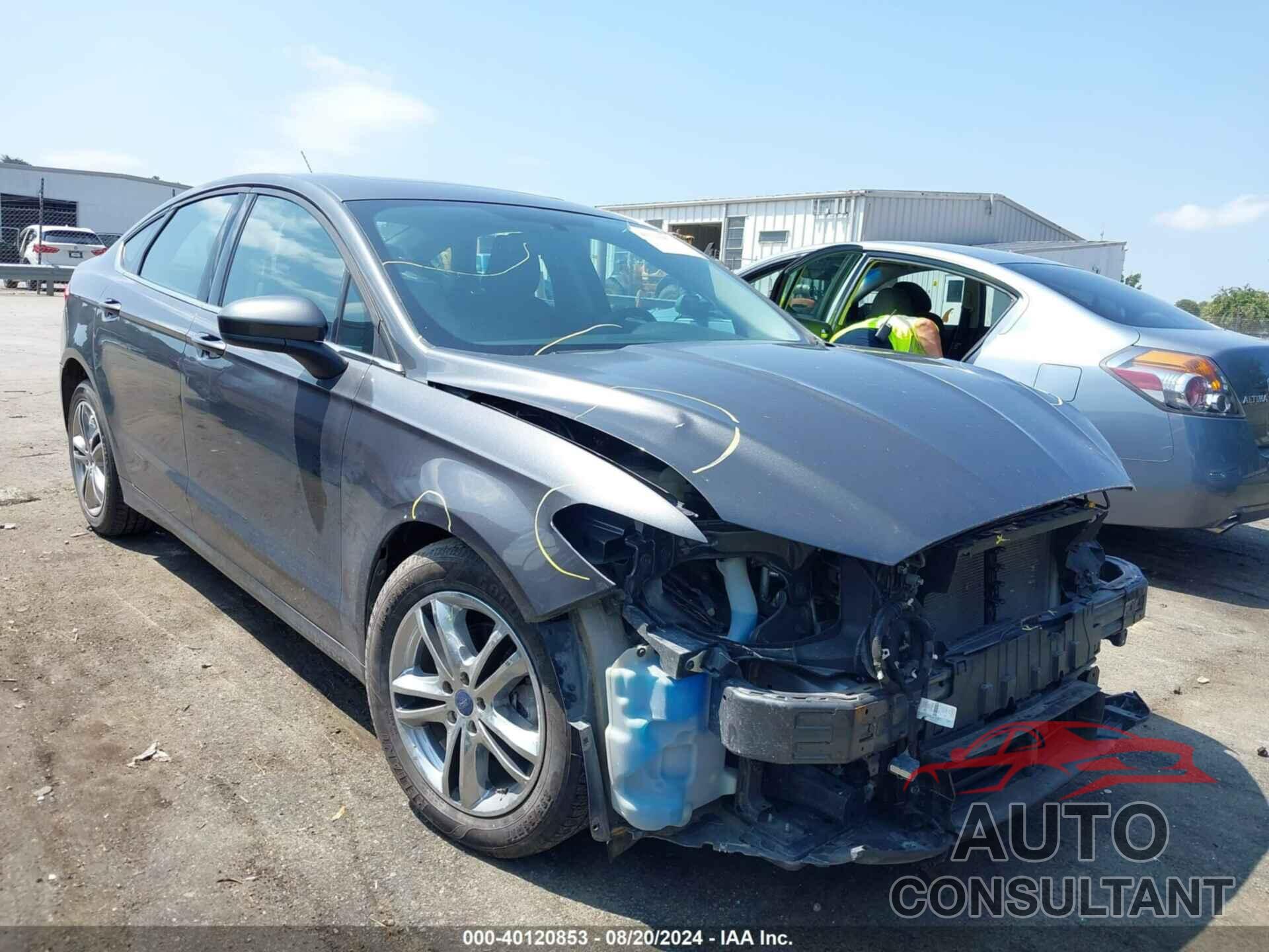 FORD FUSION 2018 - 3FA6P0HD7JR183367