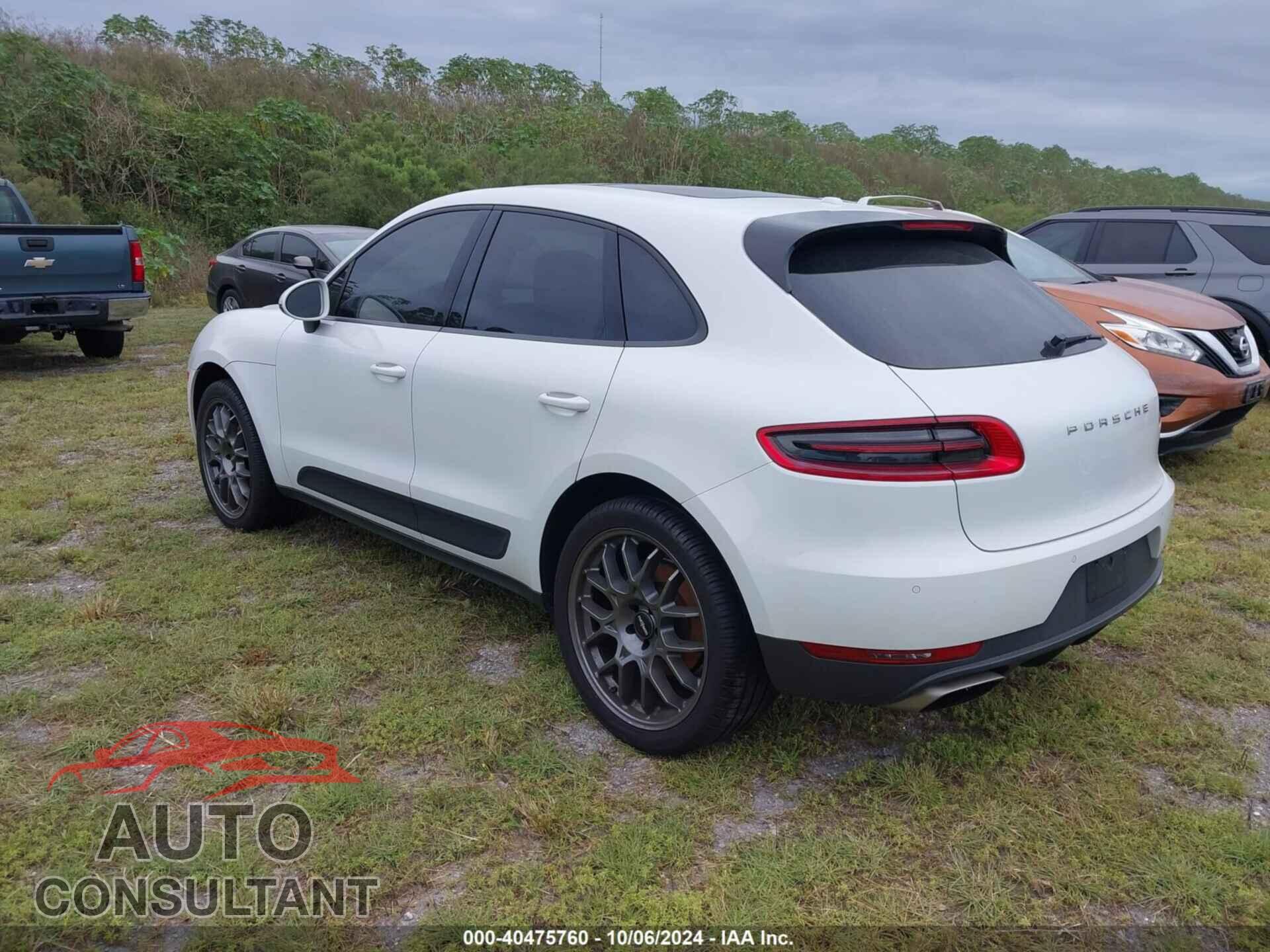 PORSCHE MACAN 2017 - WP1AA2A57HLB04808