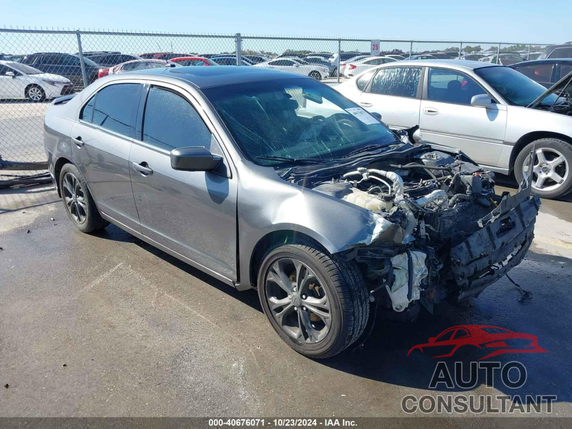 FORD FUSION 2012 - 3FAHP0HA7CR230950