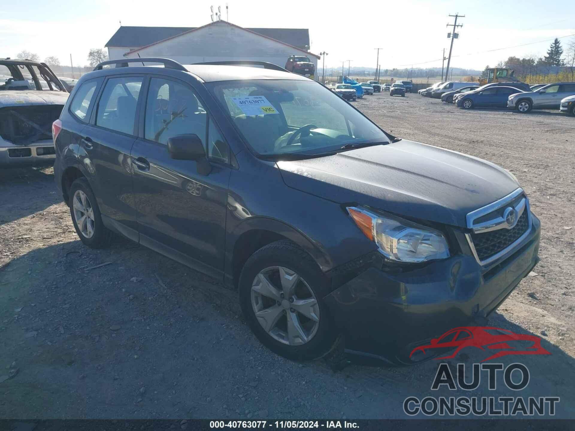 SUBARU FORESTER 2015 - JF2SJABC1FH585489