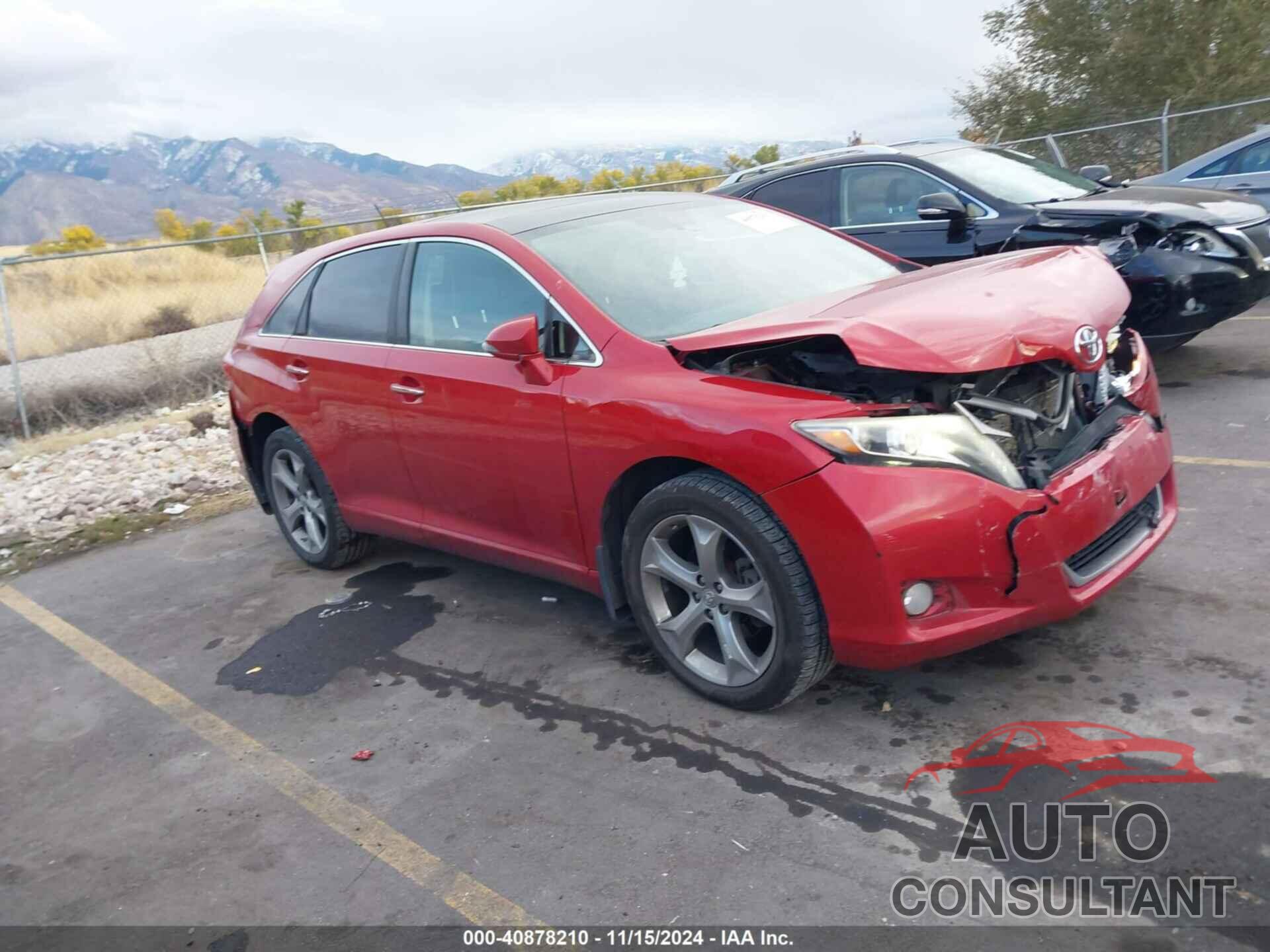 TOYOTA VENZA 2013 - 4T3BK3BB9DU091385
