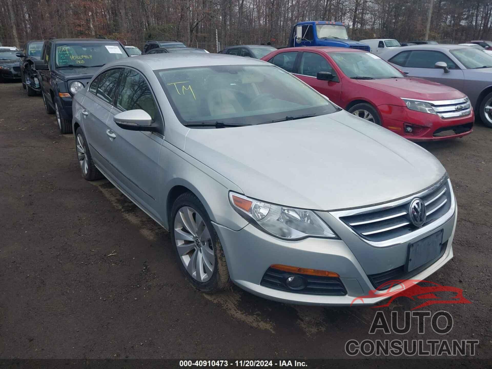VOLKSWAGEN CC 2010 - WVWMP7AN4AE550371
