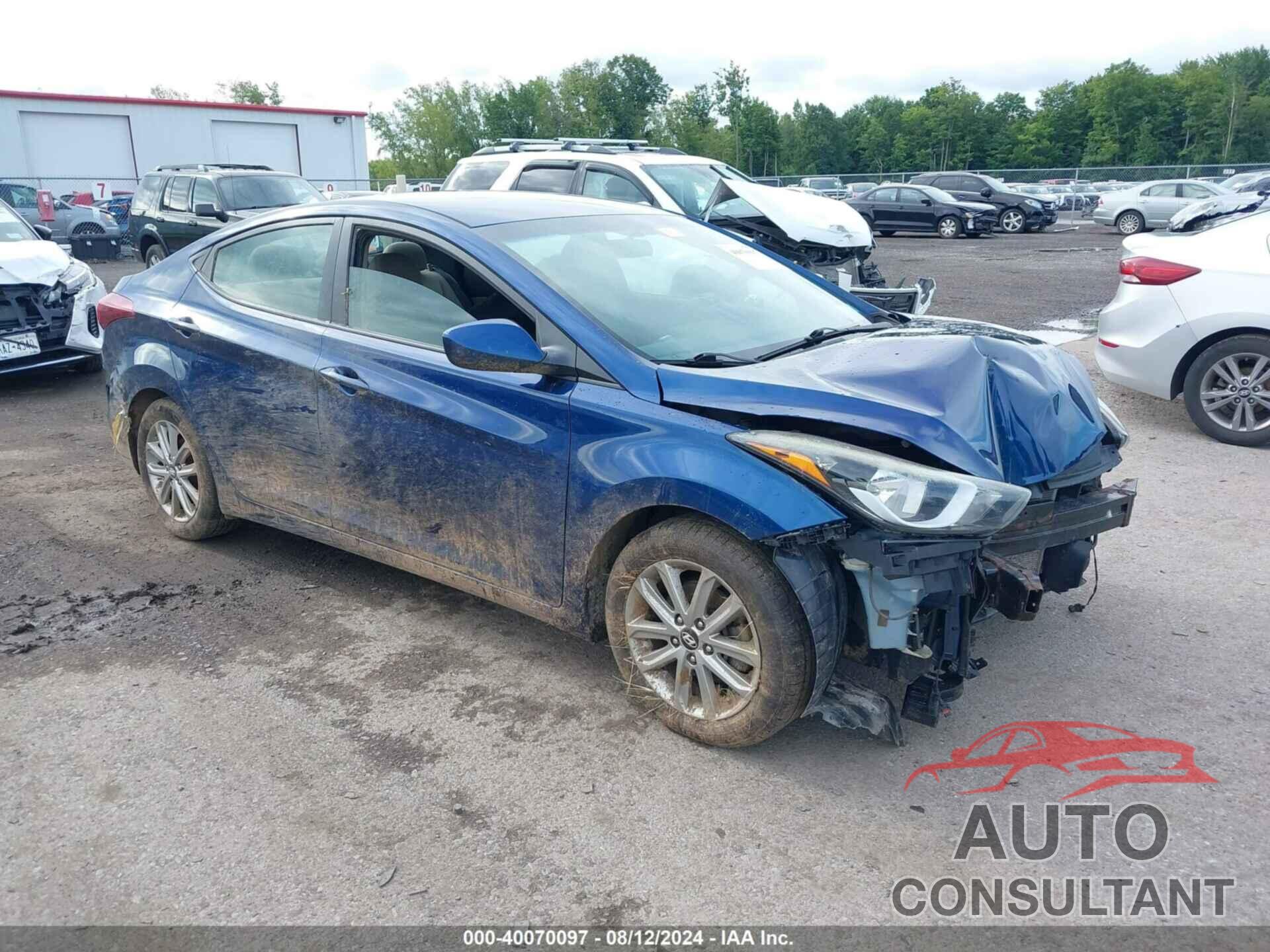 HYUNDAI ELANTRA 2016 - 5NPDH4AE4GH654363