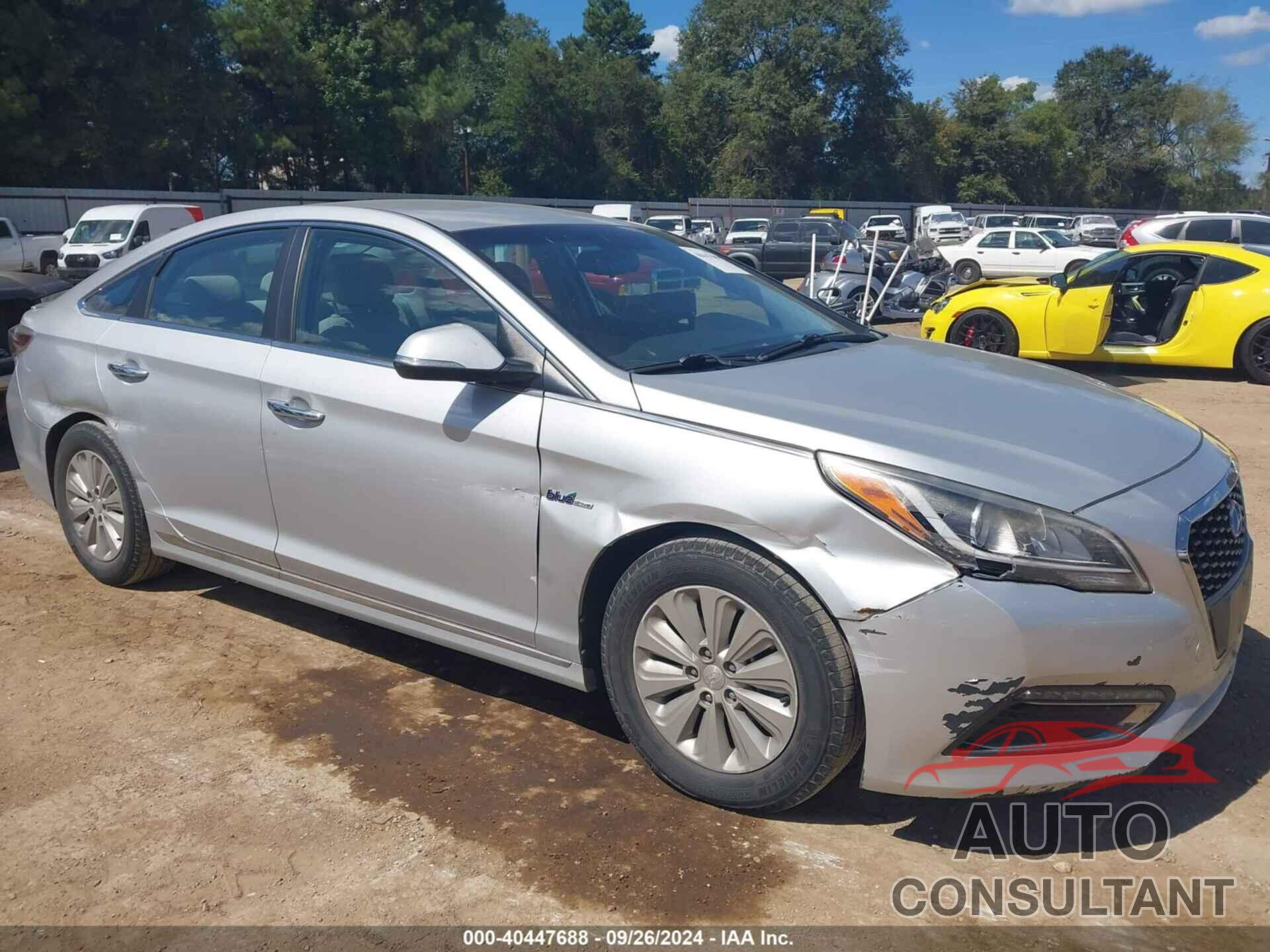 HYUNDAI SONATA HYBRID 2016 - KMHE24L11GA013271